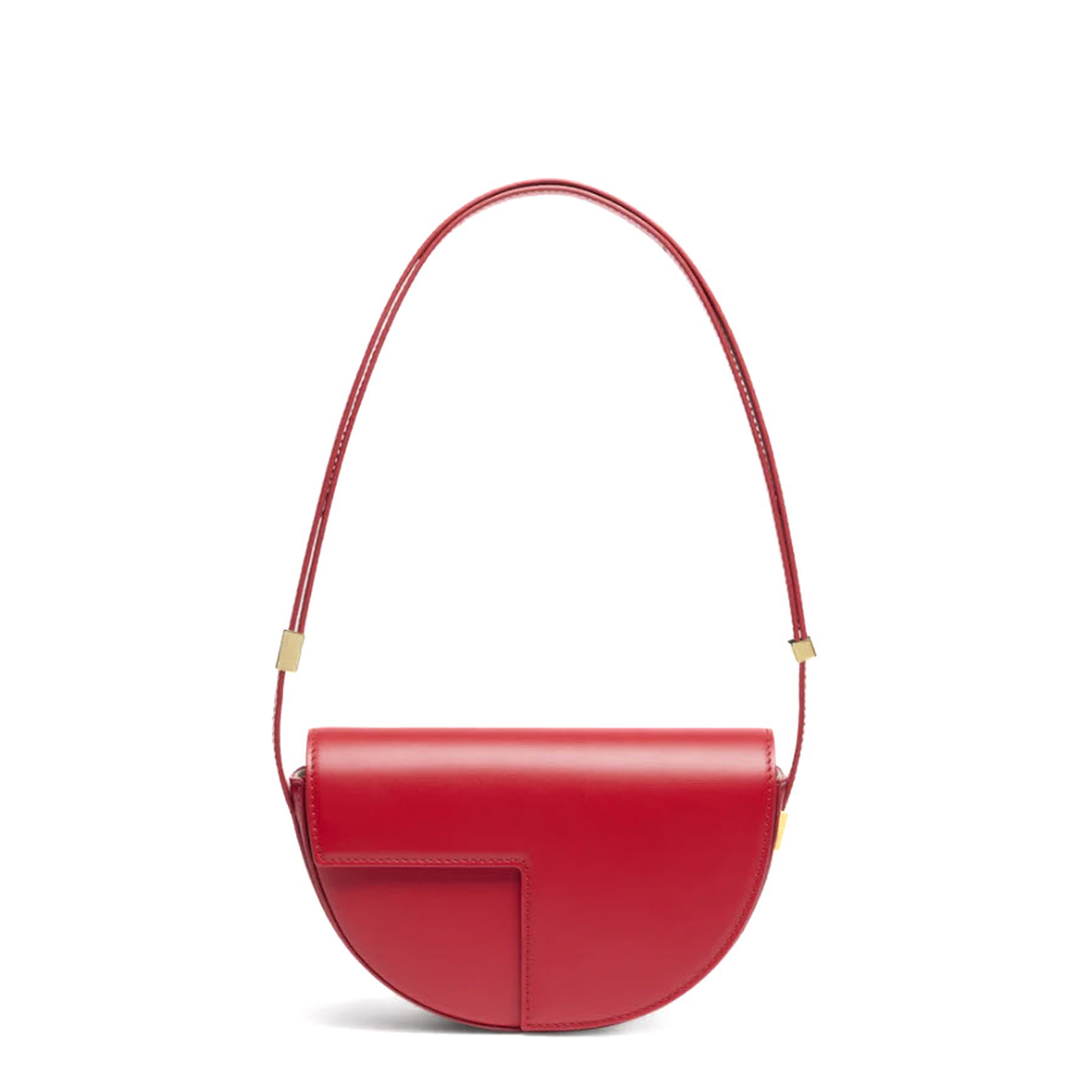 Hortensia Mini Calfskin Shoulder Bag - Lipstick - Image 1