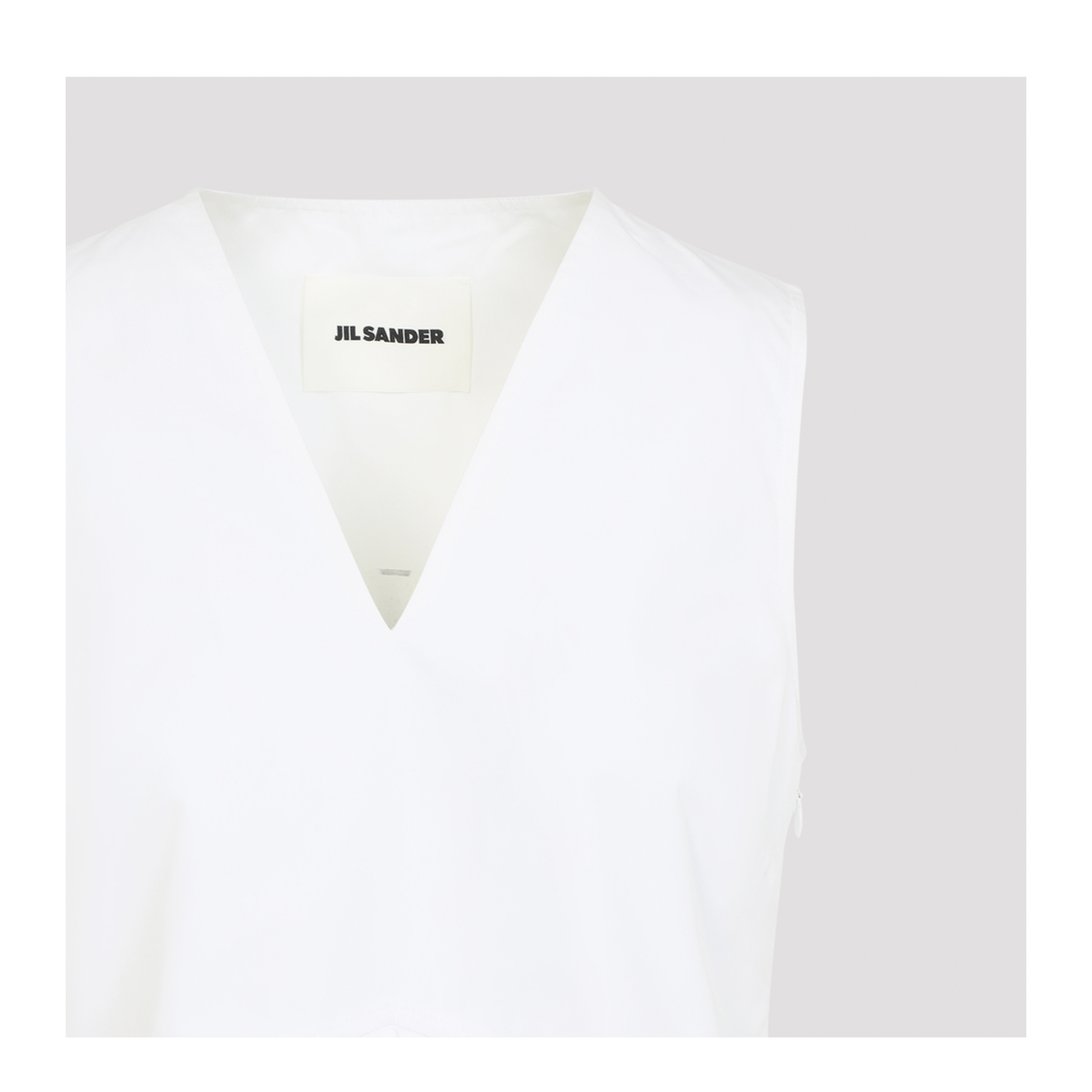 Sleveless A-Line Pleated Top - Image 5