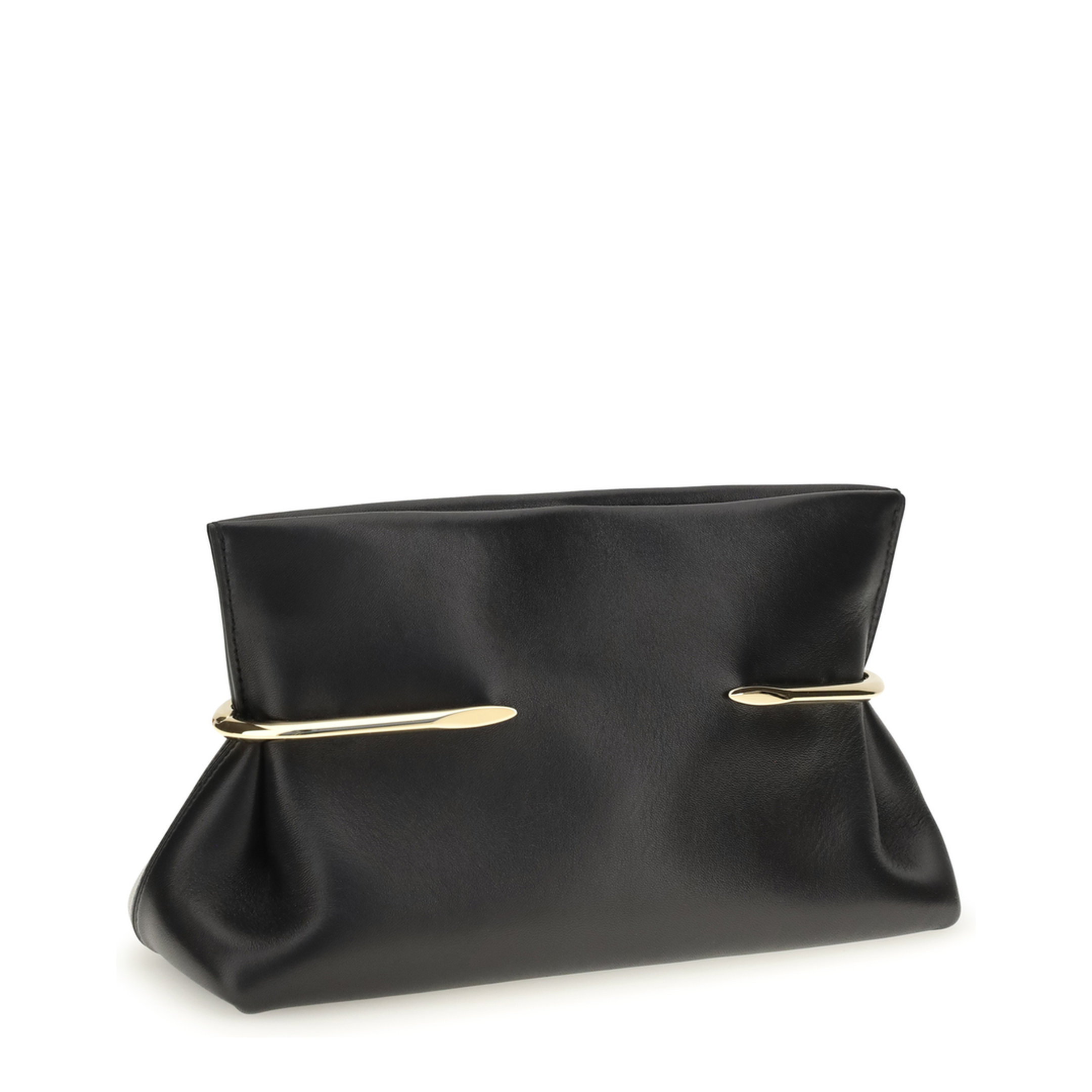 Pinch Soft Clutch in Nappa Leather - Image 3