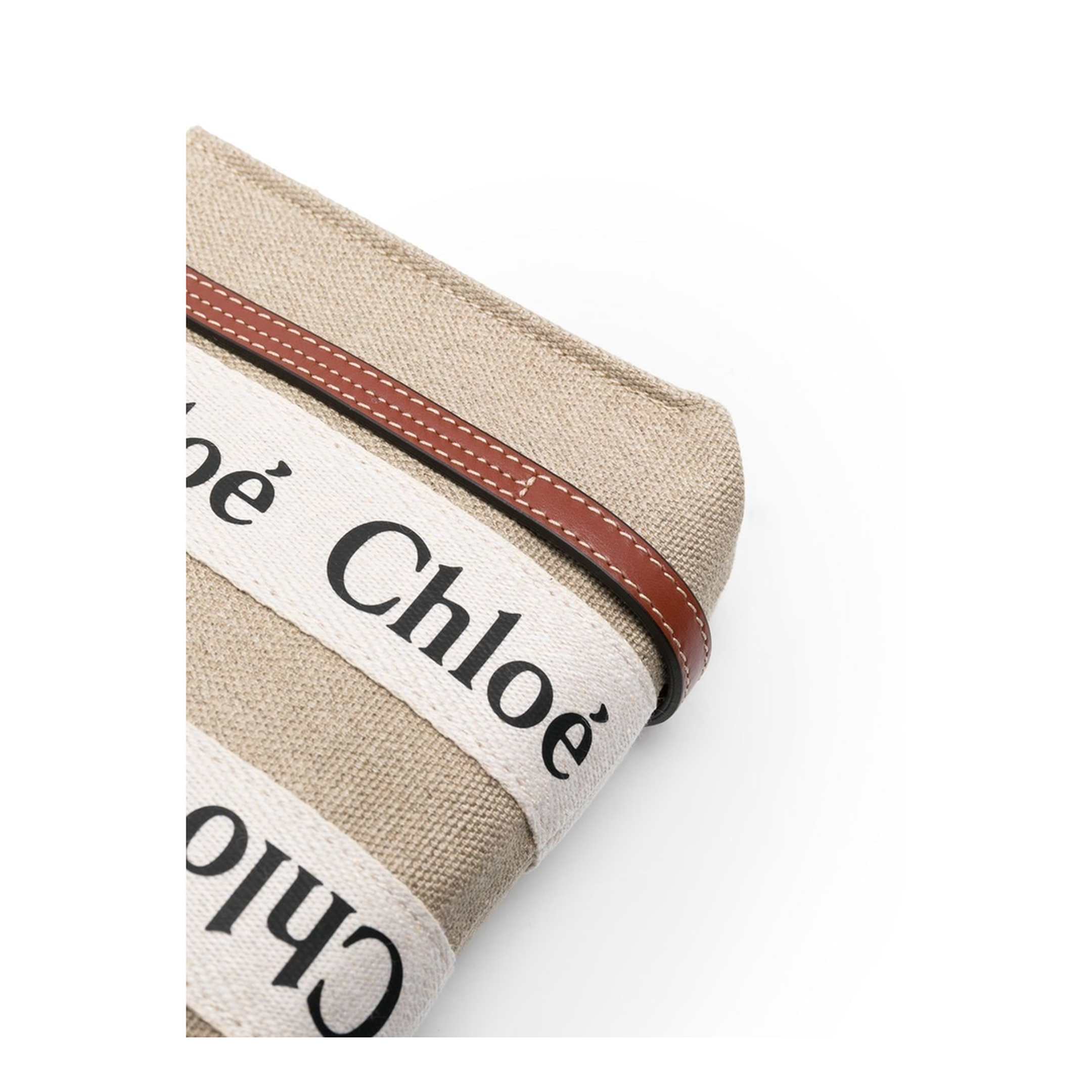 Mini Woody Tote Bag in Linen - Image 3