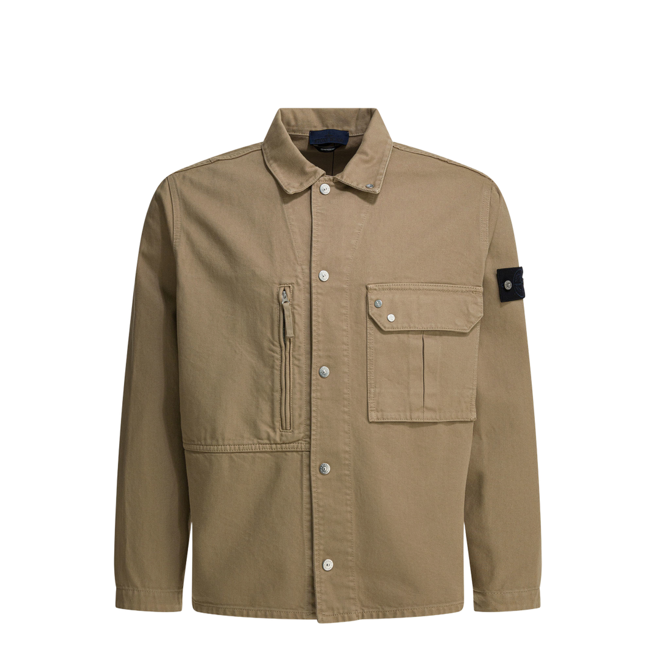 Denim Overshirt Jacket - Image 1