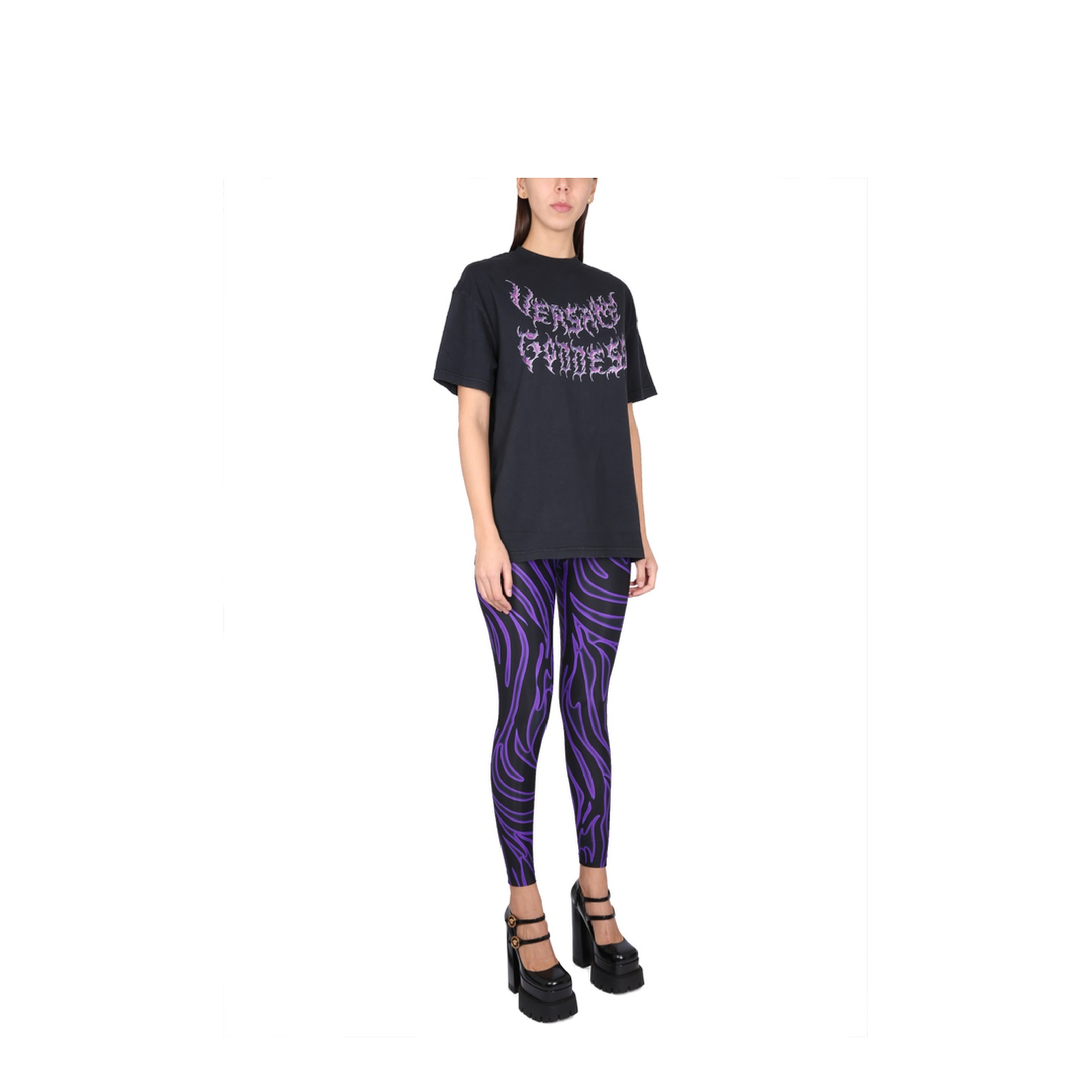 Logo-print Cotton T-shirt In Black - Image 2