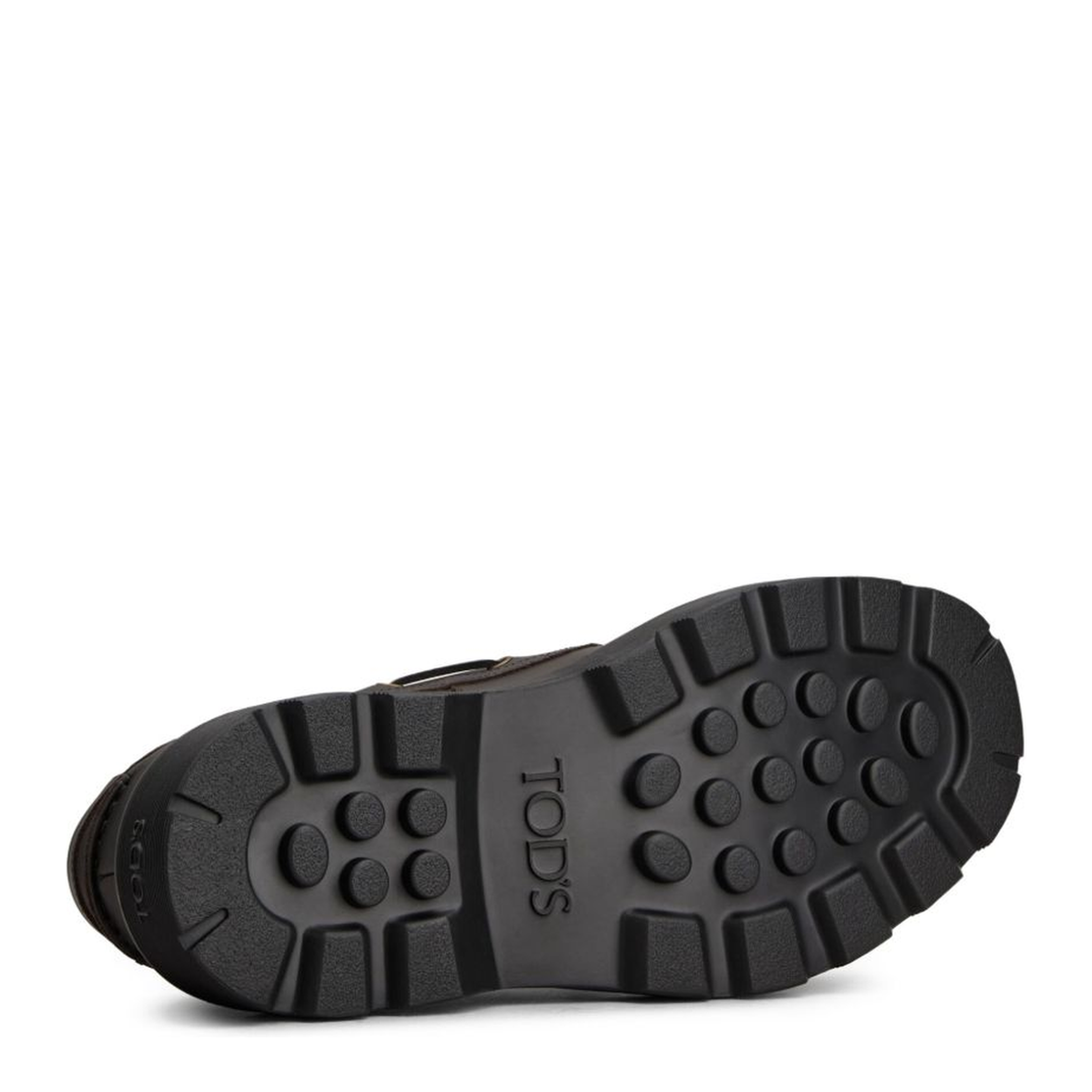Coffee Brown Front Button Fastening Moc Stitching - Image 4