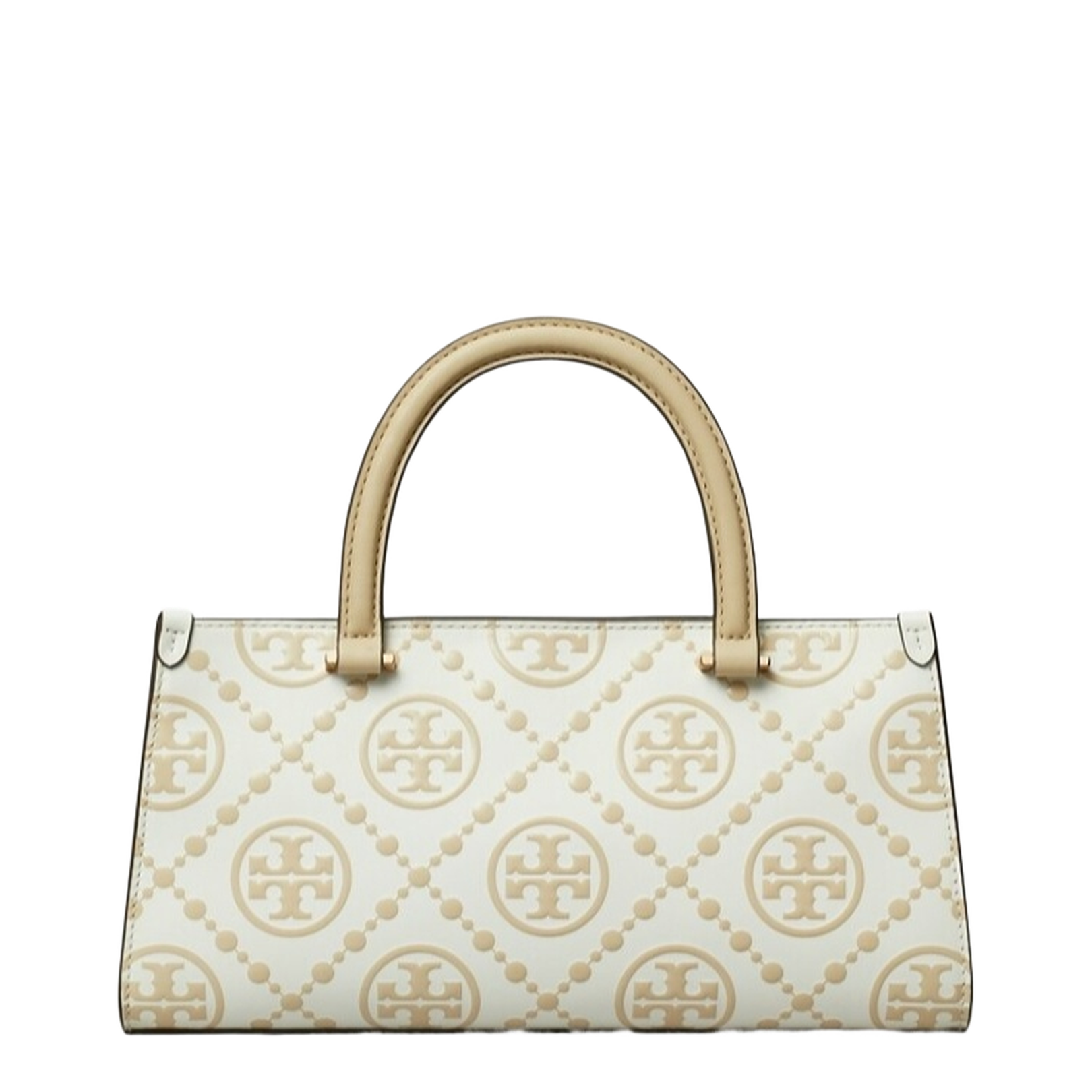 Contrast Embossed E/W Small Tote - Image 3