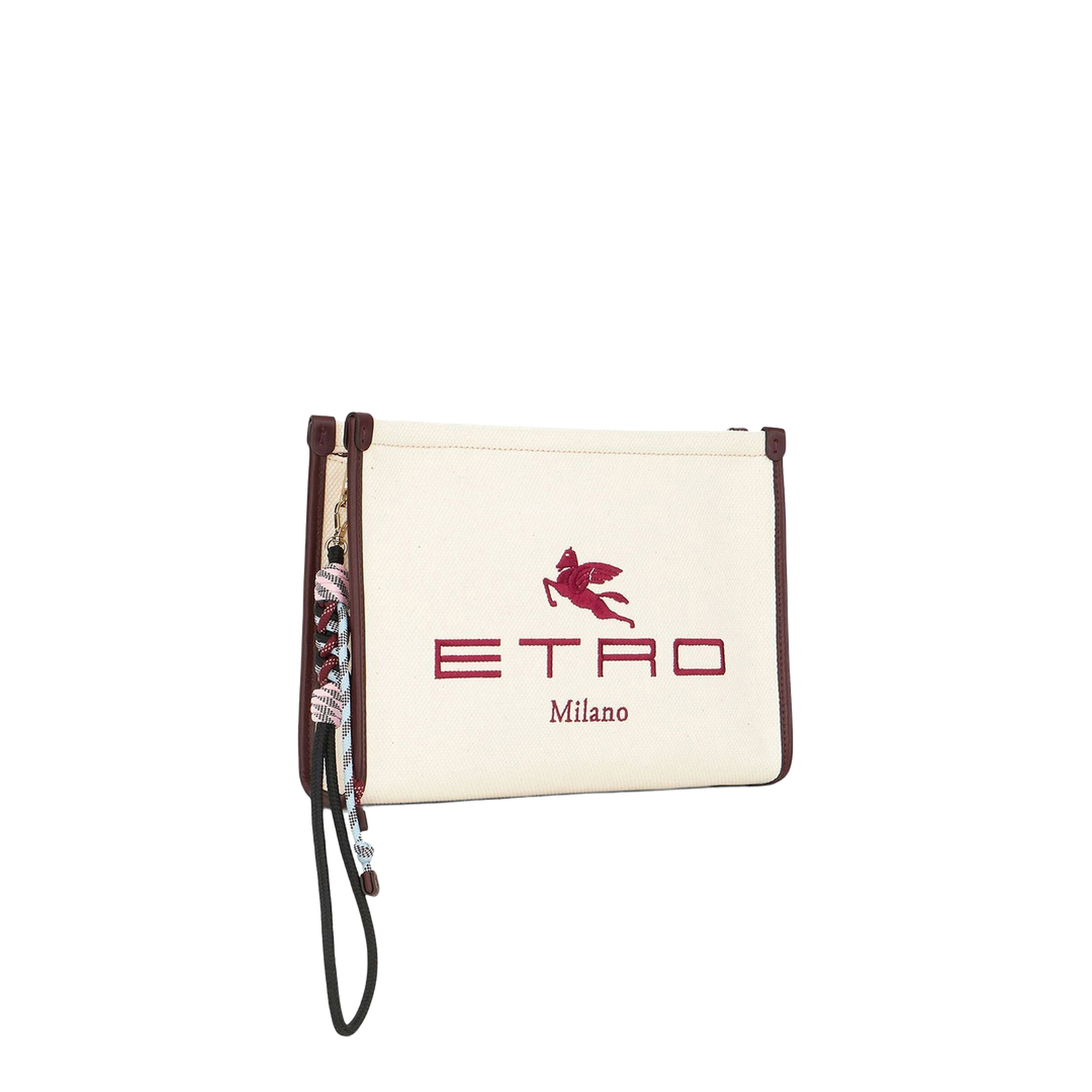 Logo-Detail Zipped Clutch - Image 2