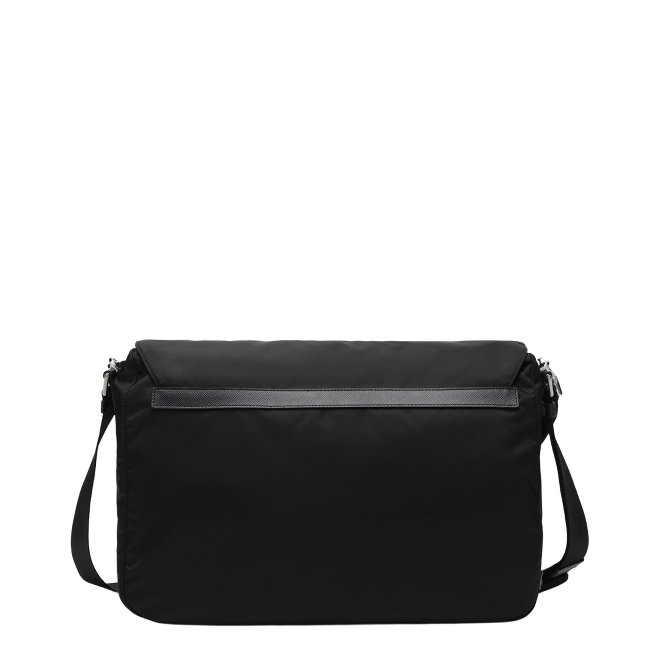 Re-Nylon Crossbody Bag in Black - Image 2