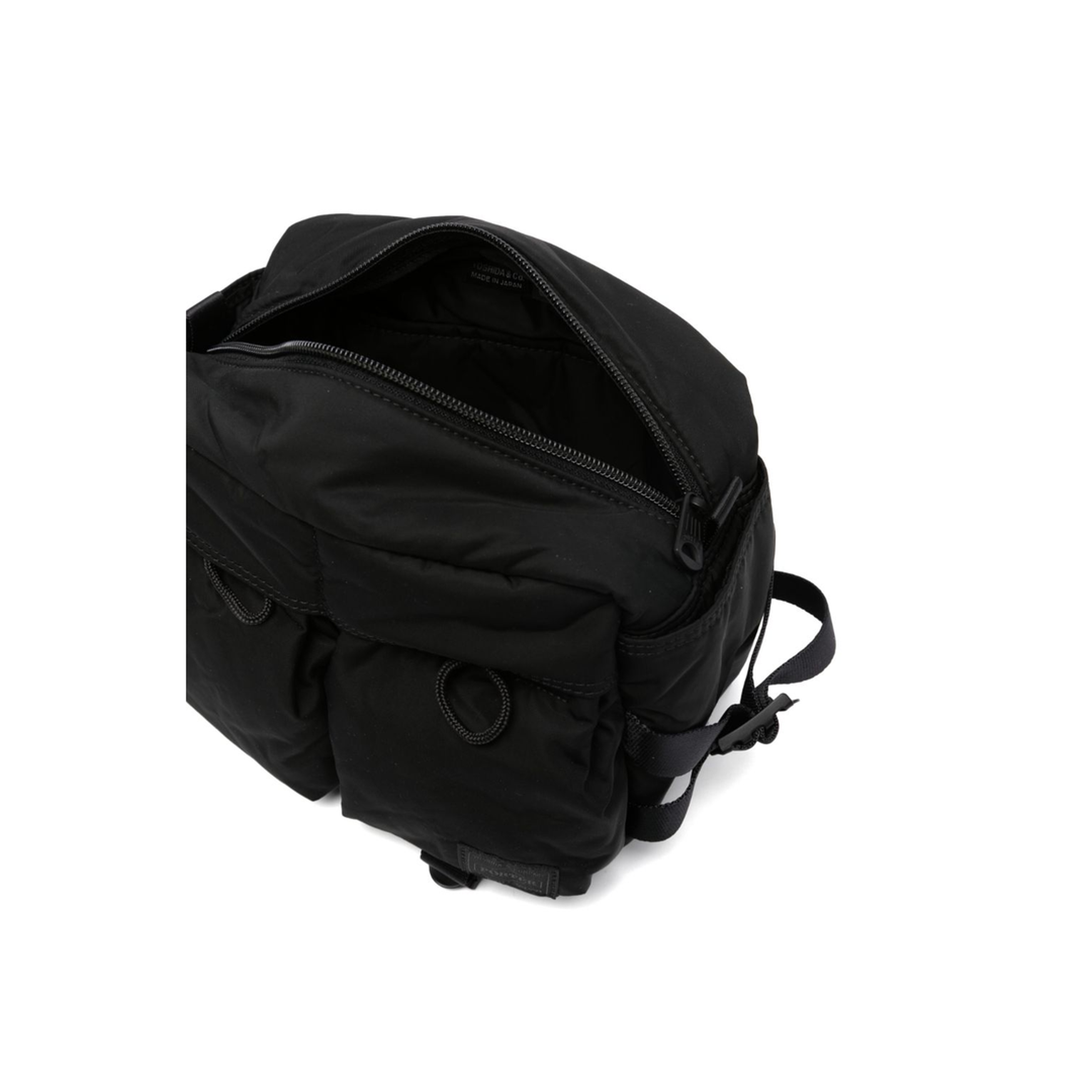 Senses Medium Nylon Messenger Bag - Black - Image 2