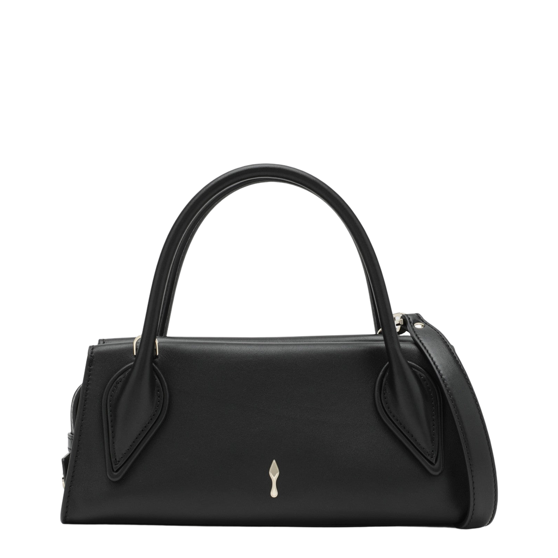 Venus Mini Cal Leather Crossbody - Black - Image 1