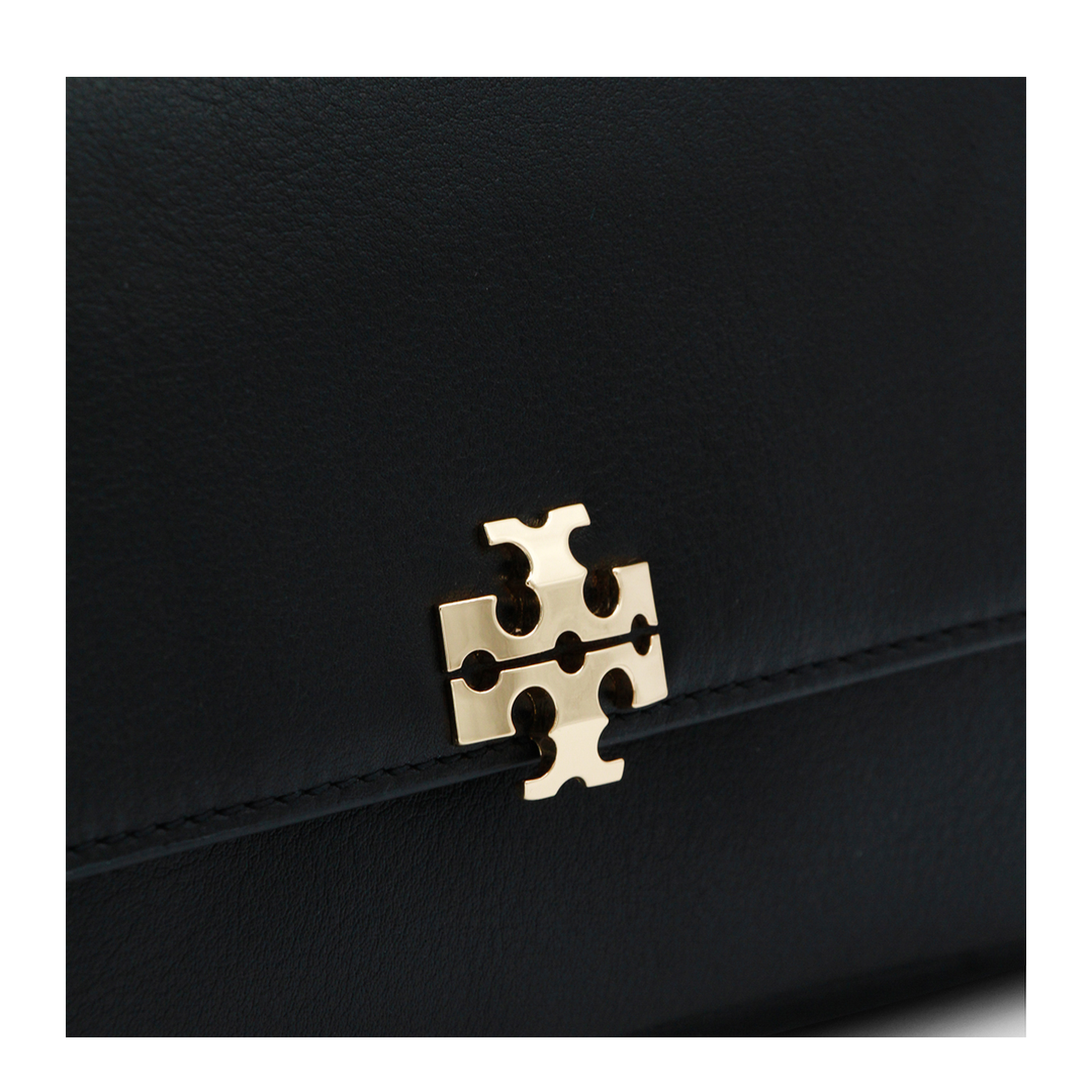 Charlie Small Calf Leather Shoulder Bag - Black - Image 4
