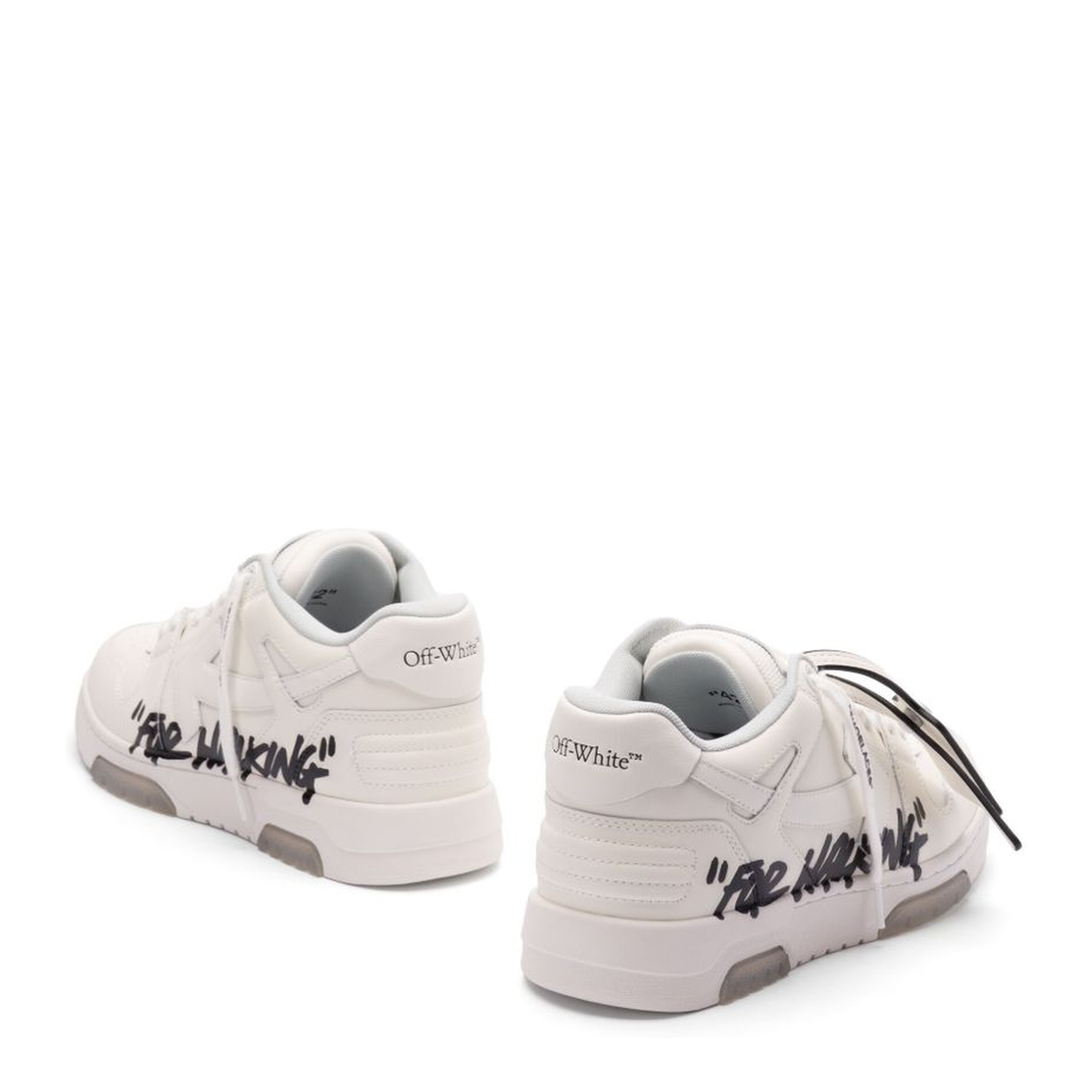 Out Of Office OOO Low Tops For Walking White - Image 2
