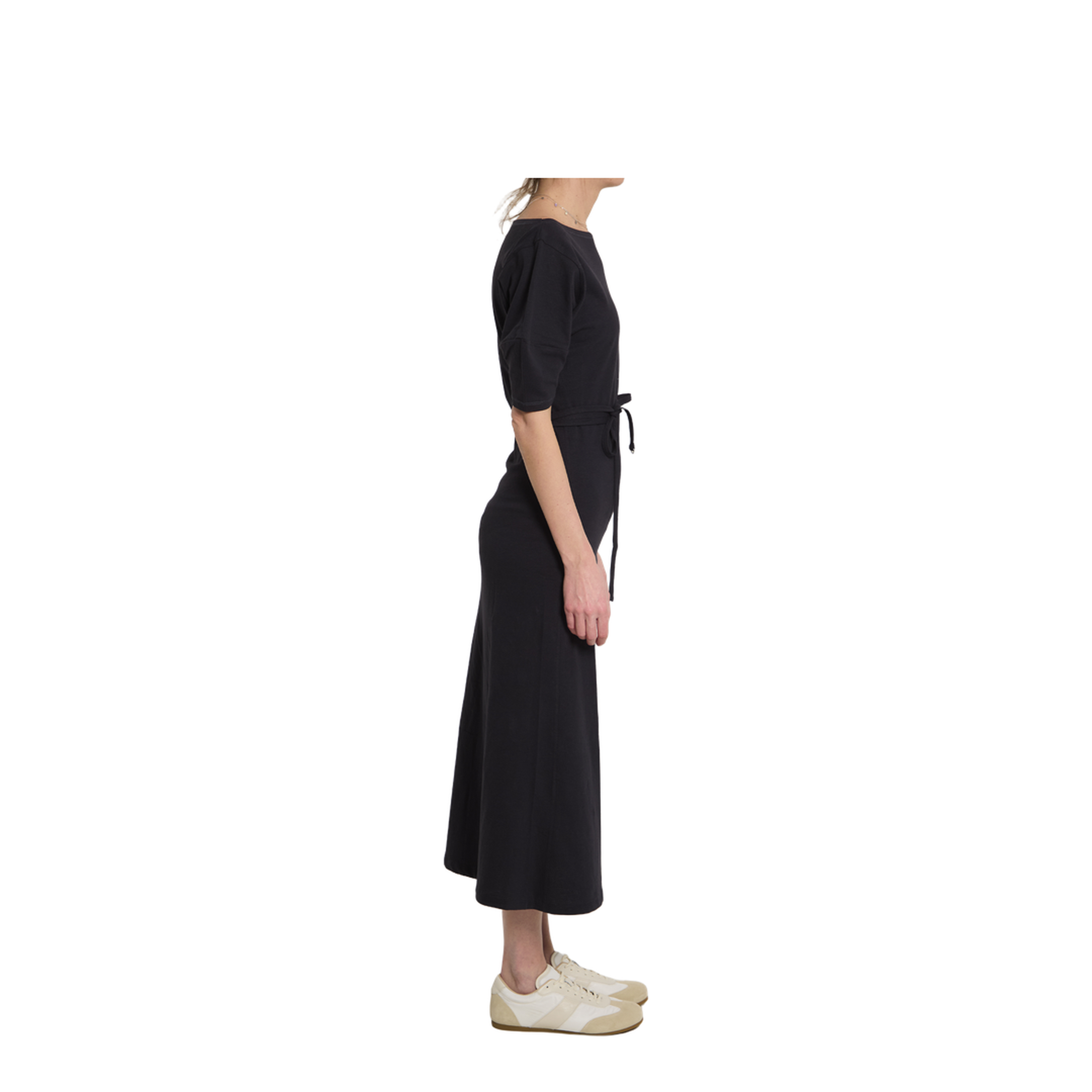 Cotton And Linen Midi Dress - Image 3