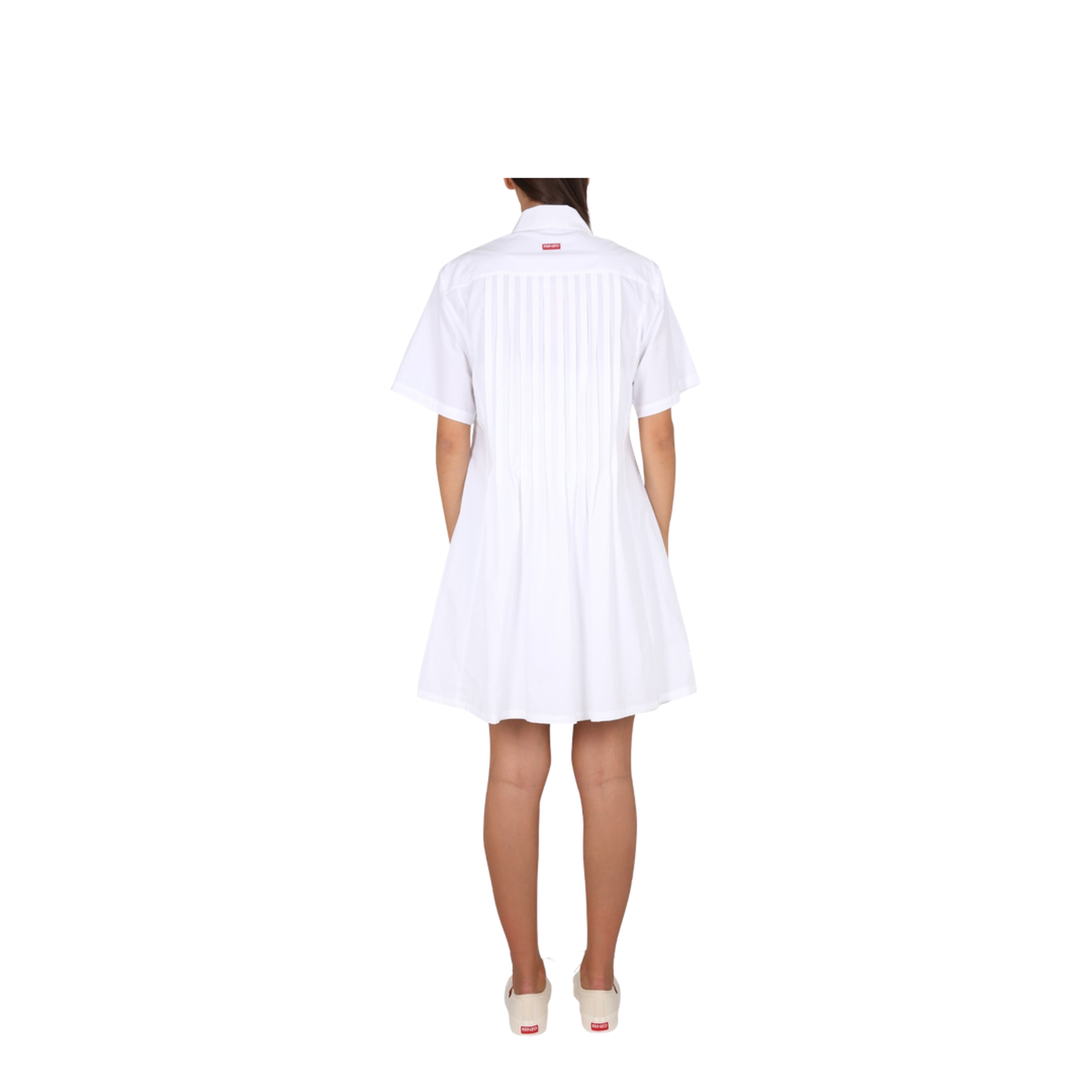 Pleated Chemise Dress - Image 3