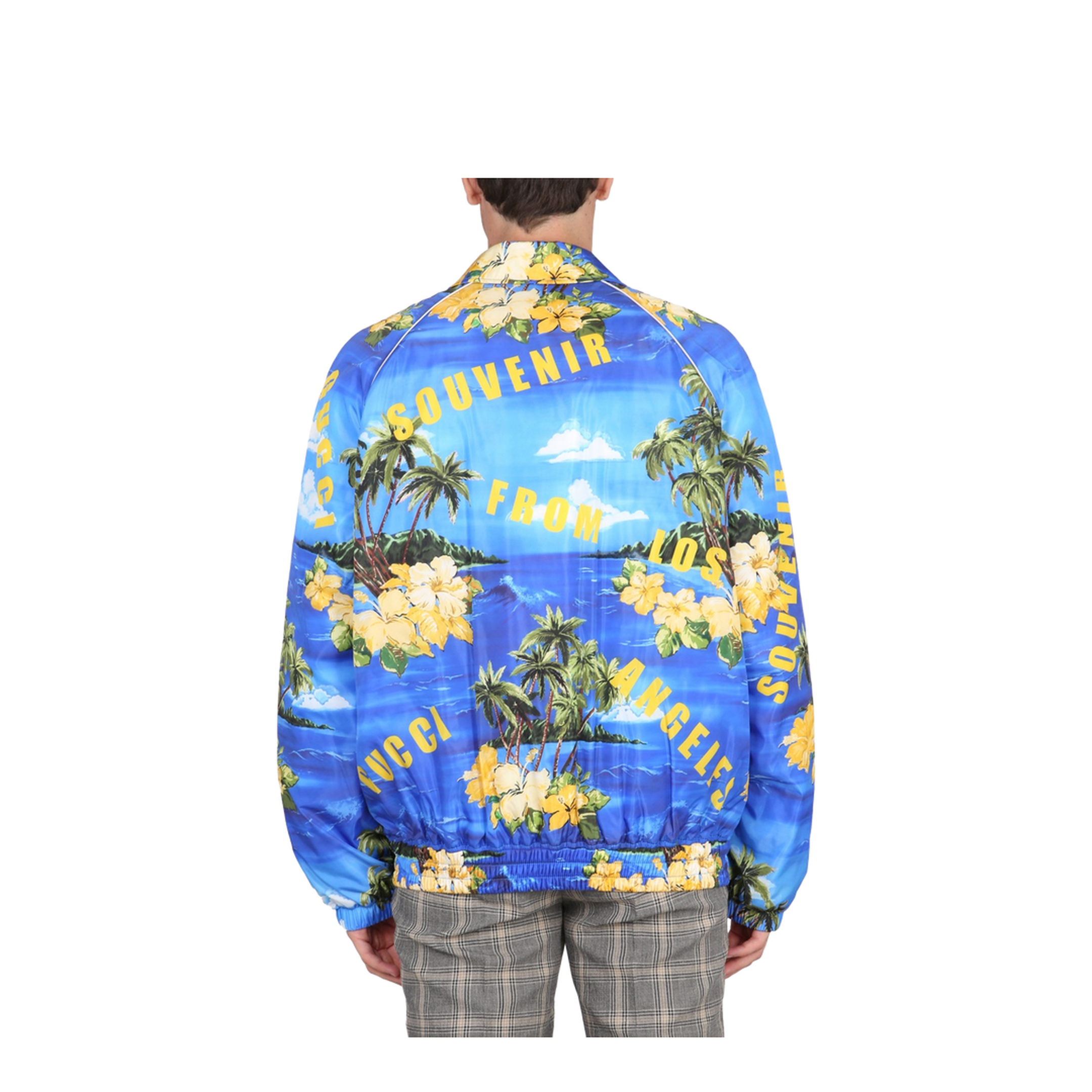 Nylon Jacket With Print - Image 3