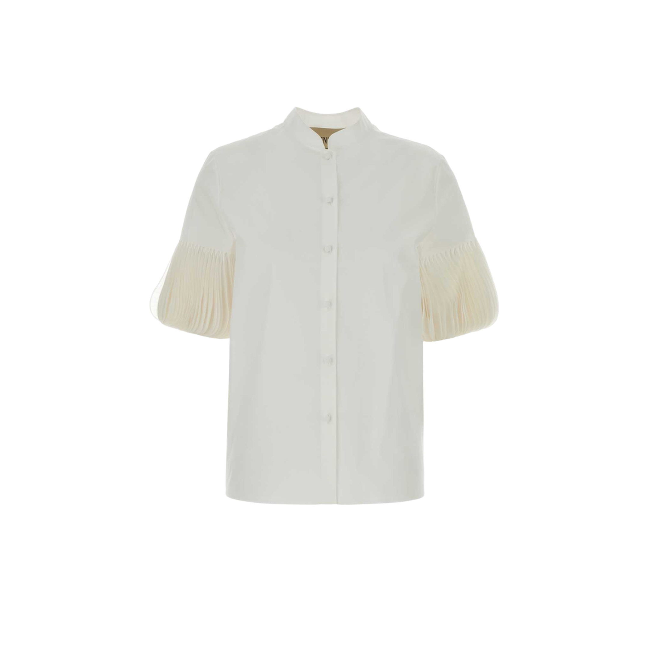 Women's White Poplin Shirt - Image 5