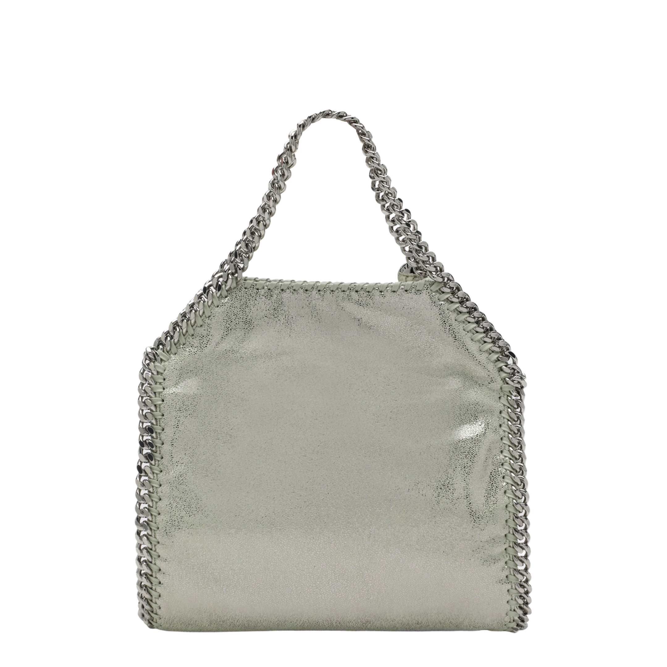 Falabella Mini Polyurethane Tote - Light Lime - Image 2