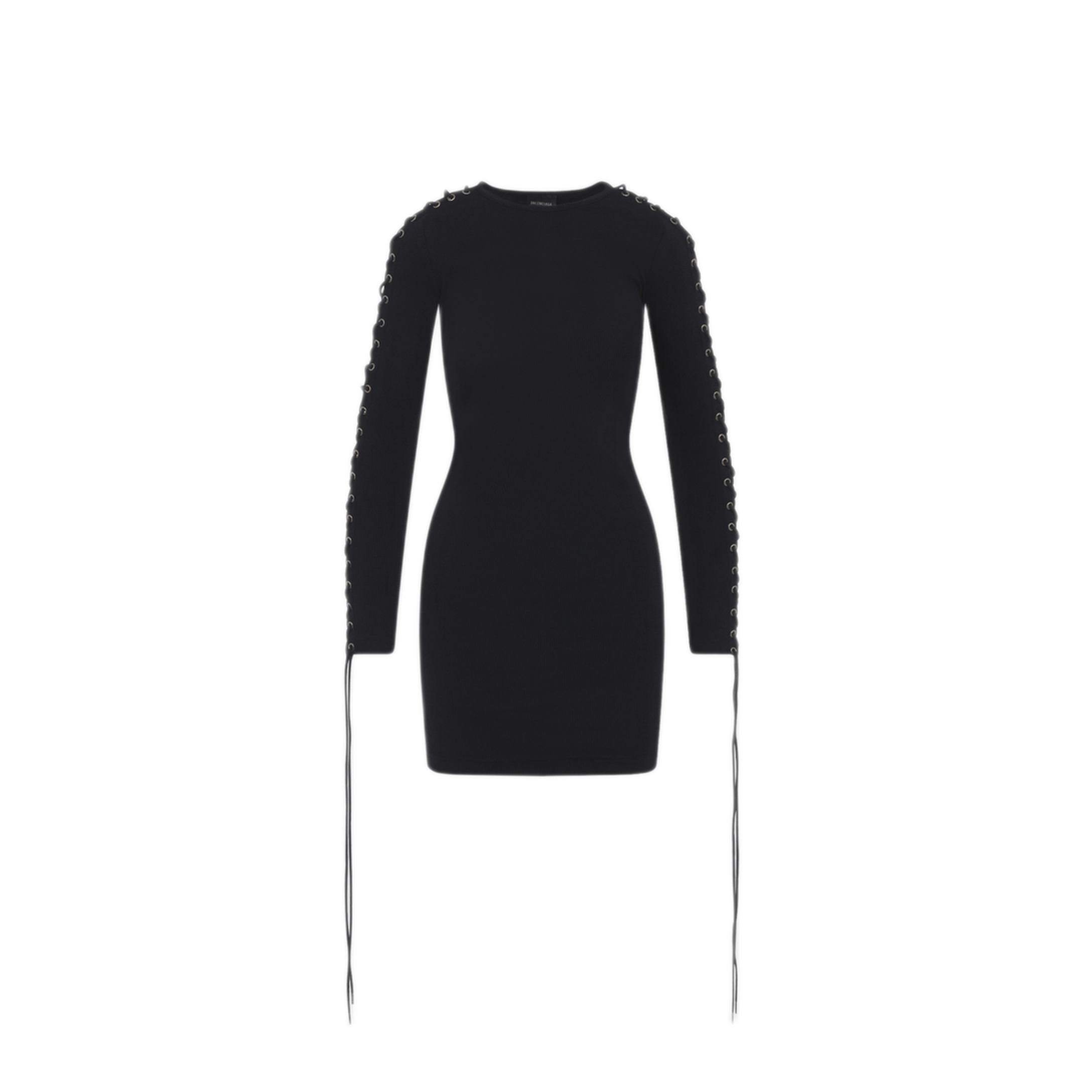 Lace-Up Mini Dress - Image 1