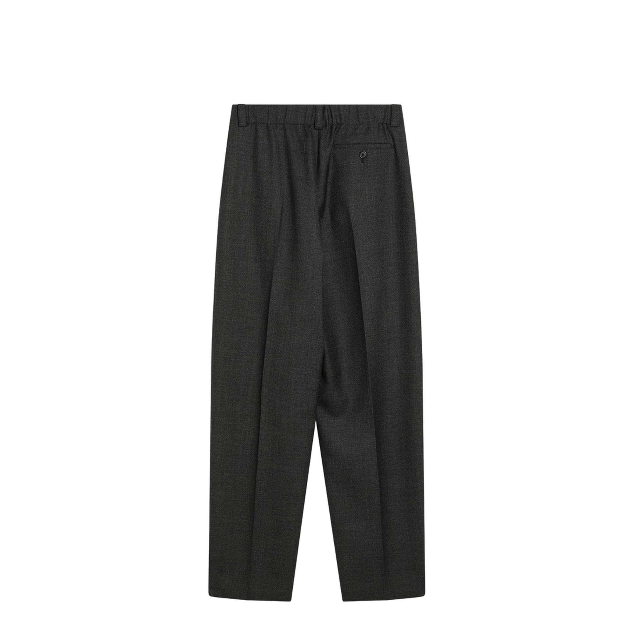 Grey Wool Trousers - Image 2