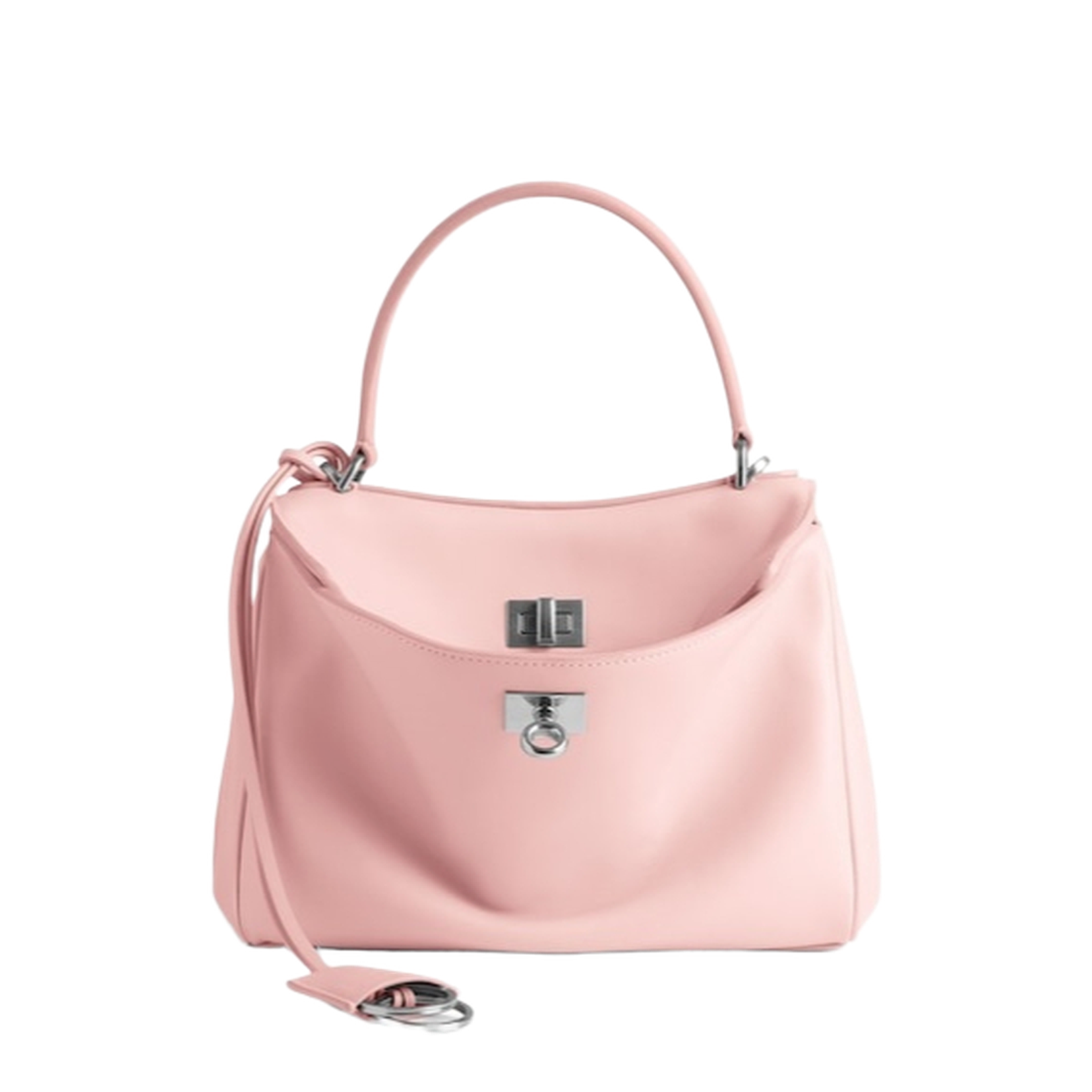 Rodeo Handbag Mini in Suede Pink - Image 1