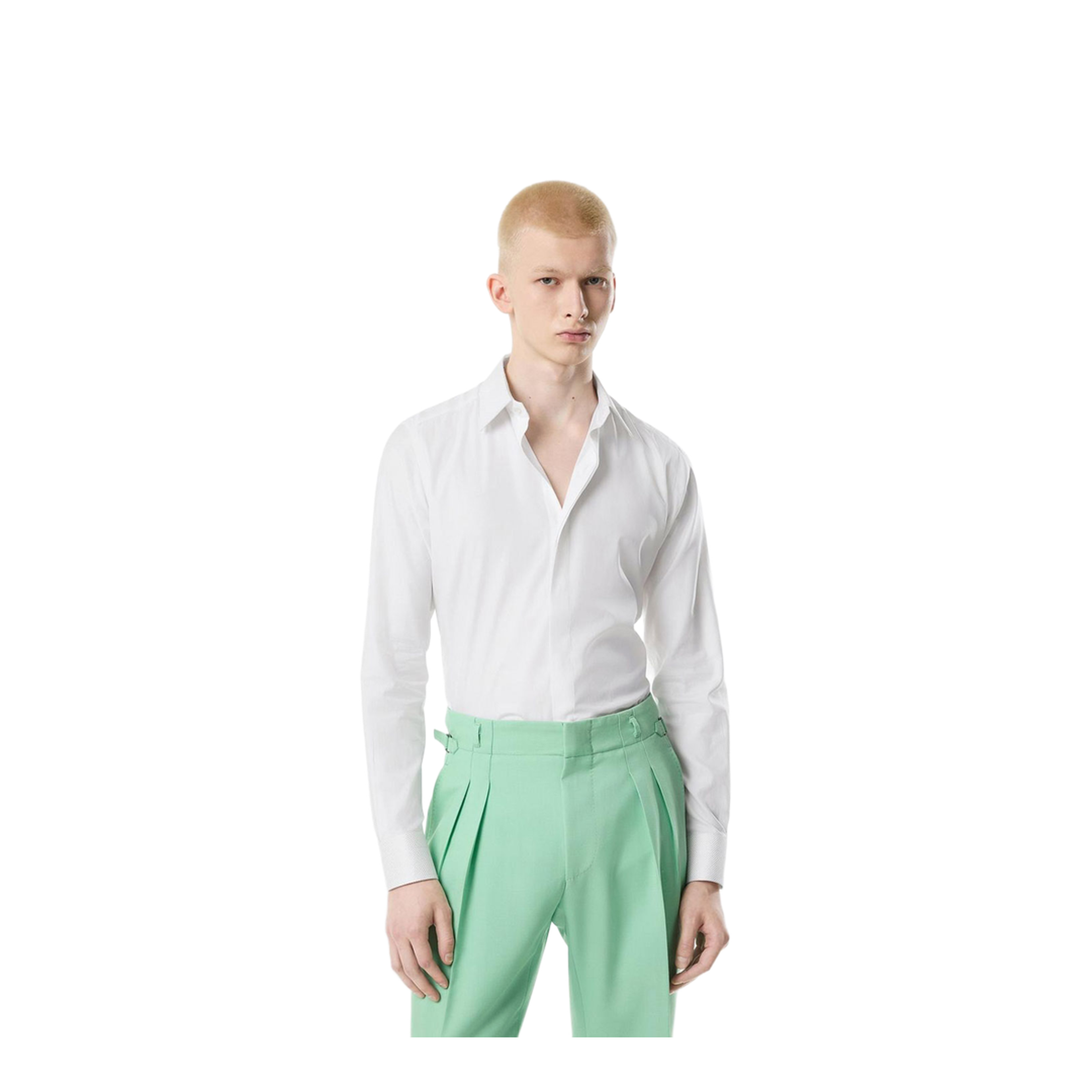 Cotton and Silk Classic Fit Shirt - Image 4
