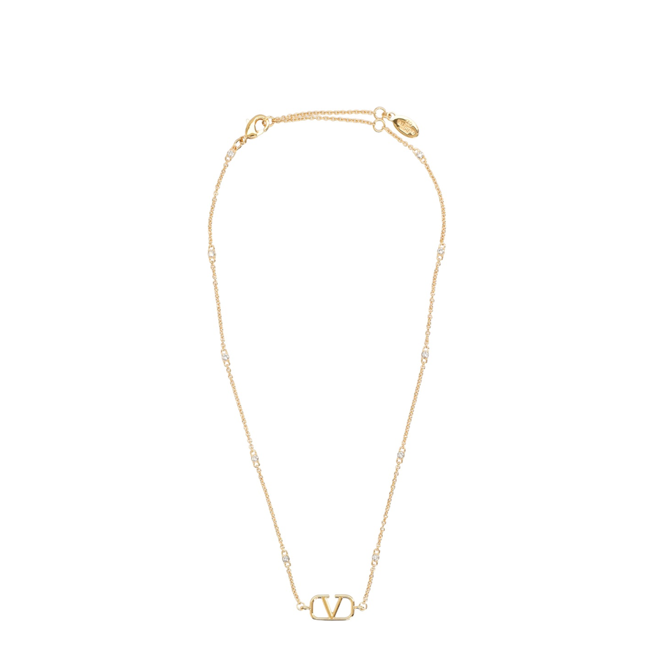 Gold Pendant Necklace - Image 1