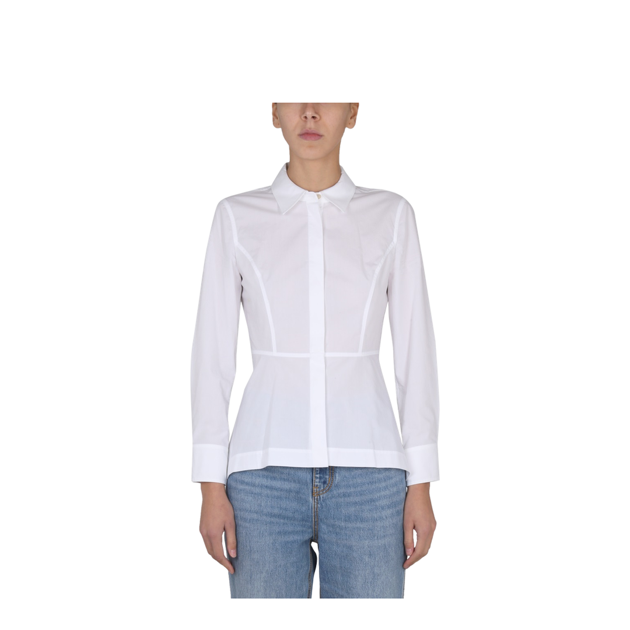 Shirt With Pleats - Image 1