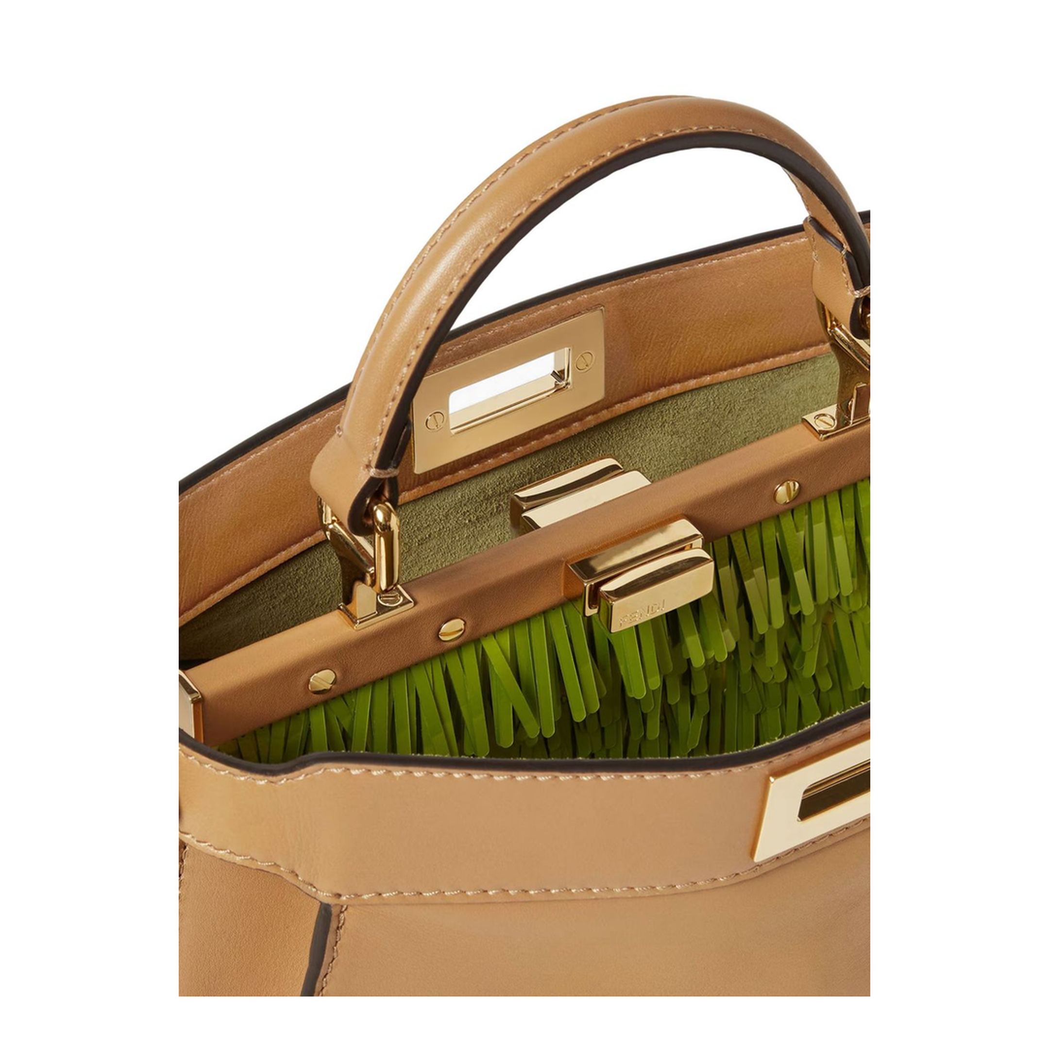 Peekaboo ISeeU Small Leder Beige - Image 2
