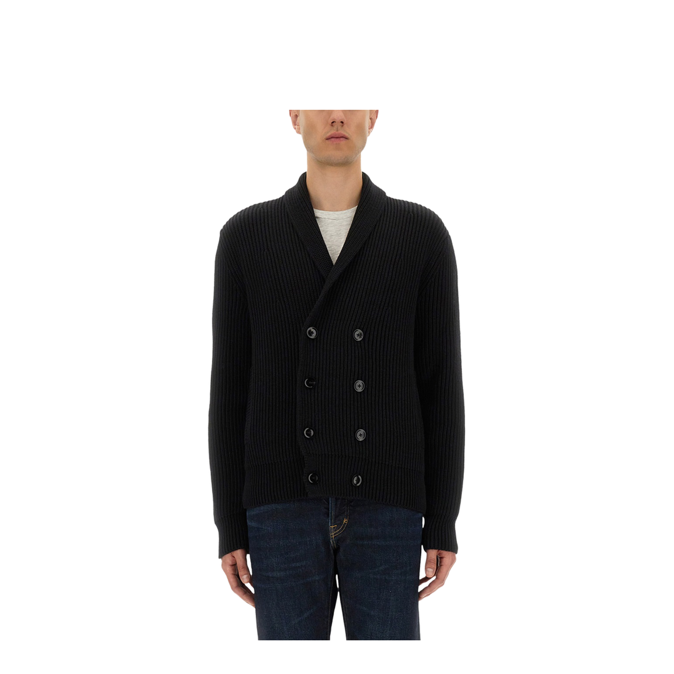 Double-Breasted Cardigan - Image 1