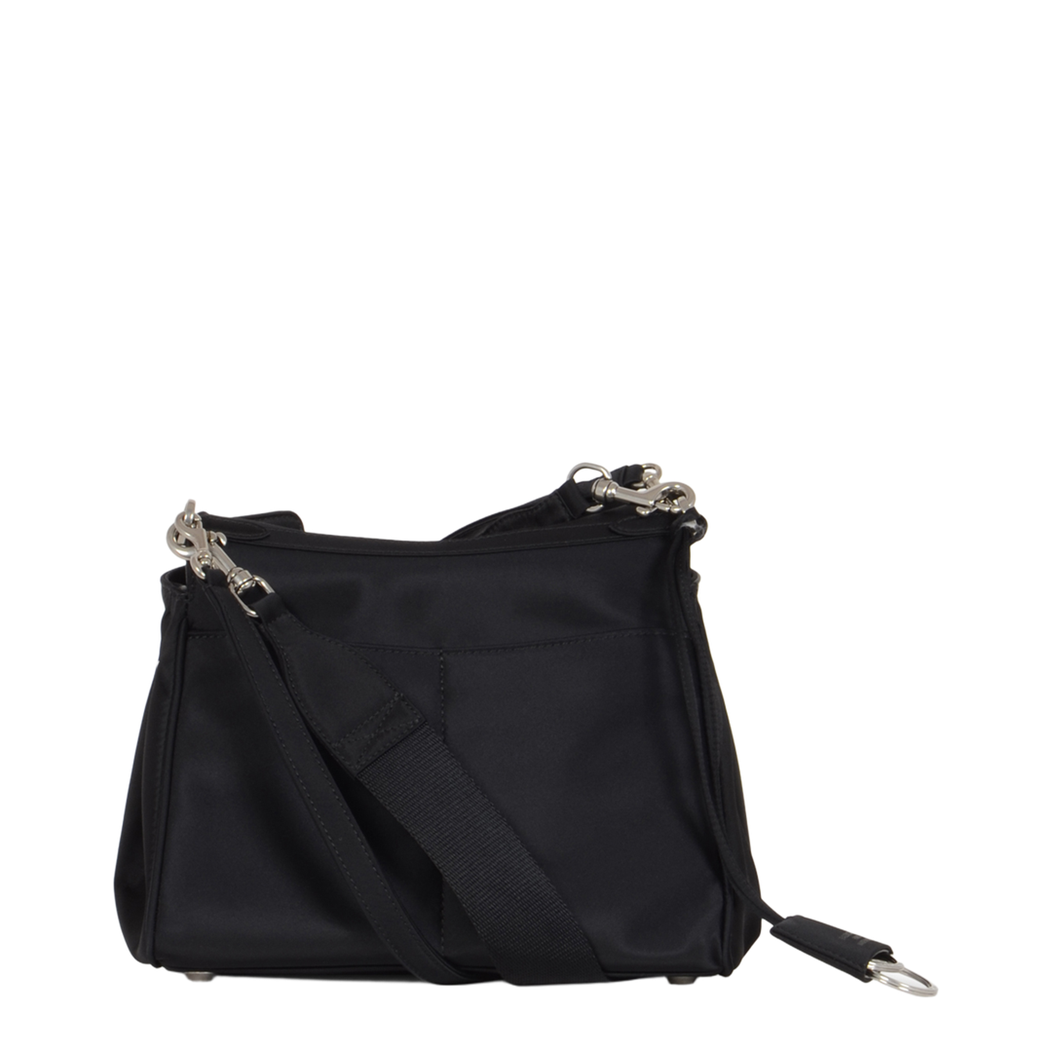 Rodeo Small Nylon Messenger Bag - Black - Image 5