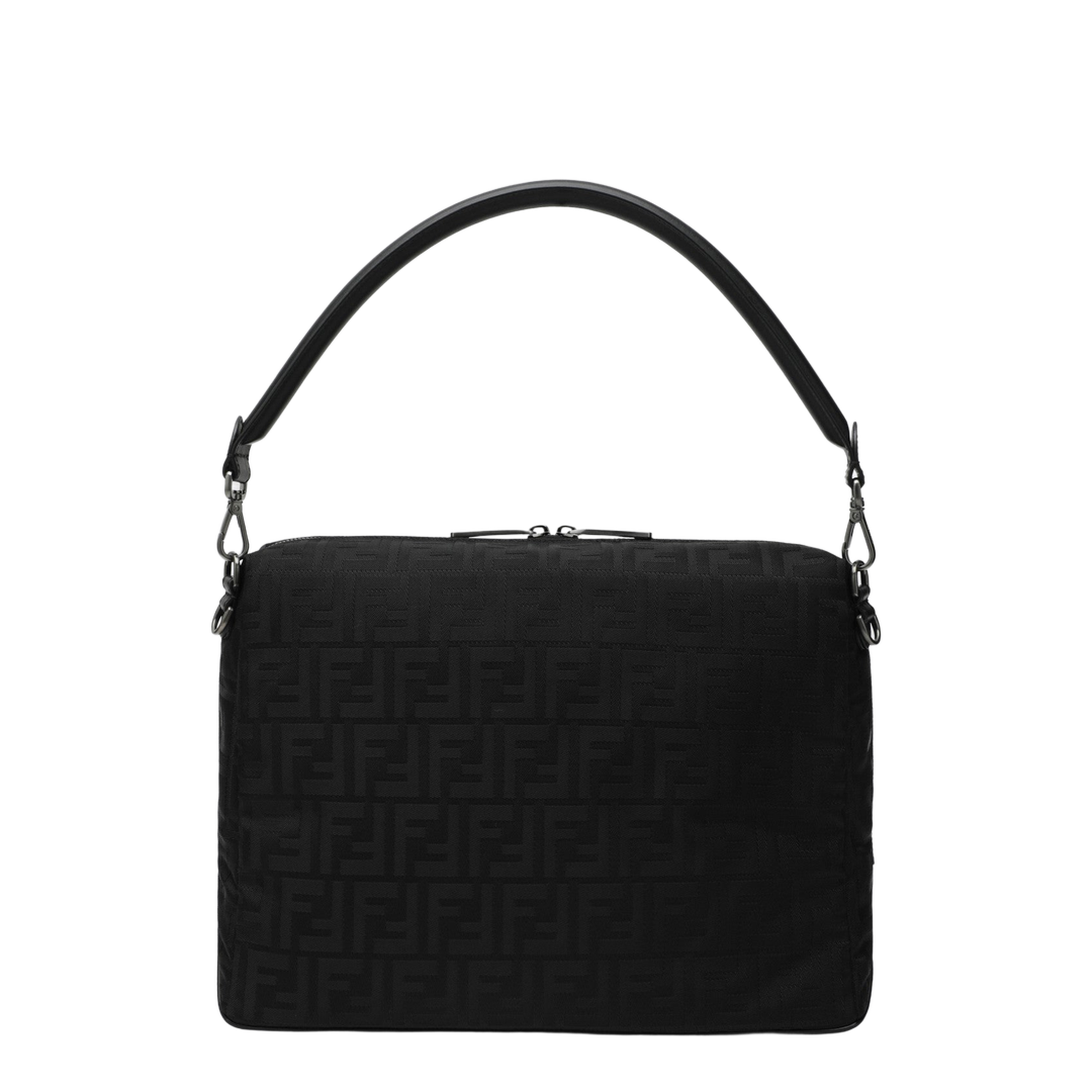 Large Fabric Black Bag - Image 2
