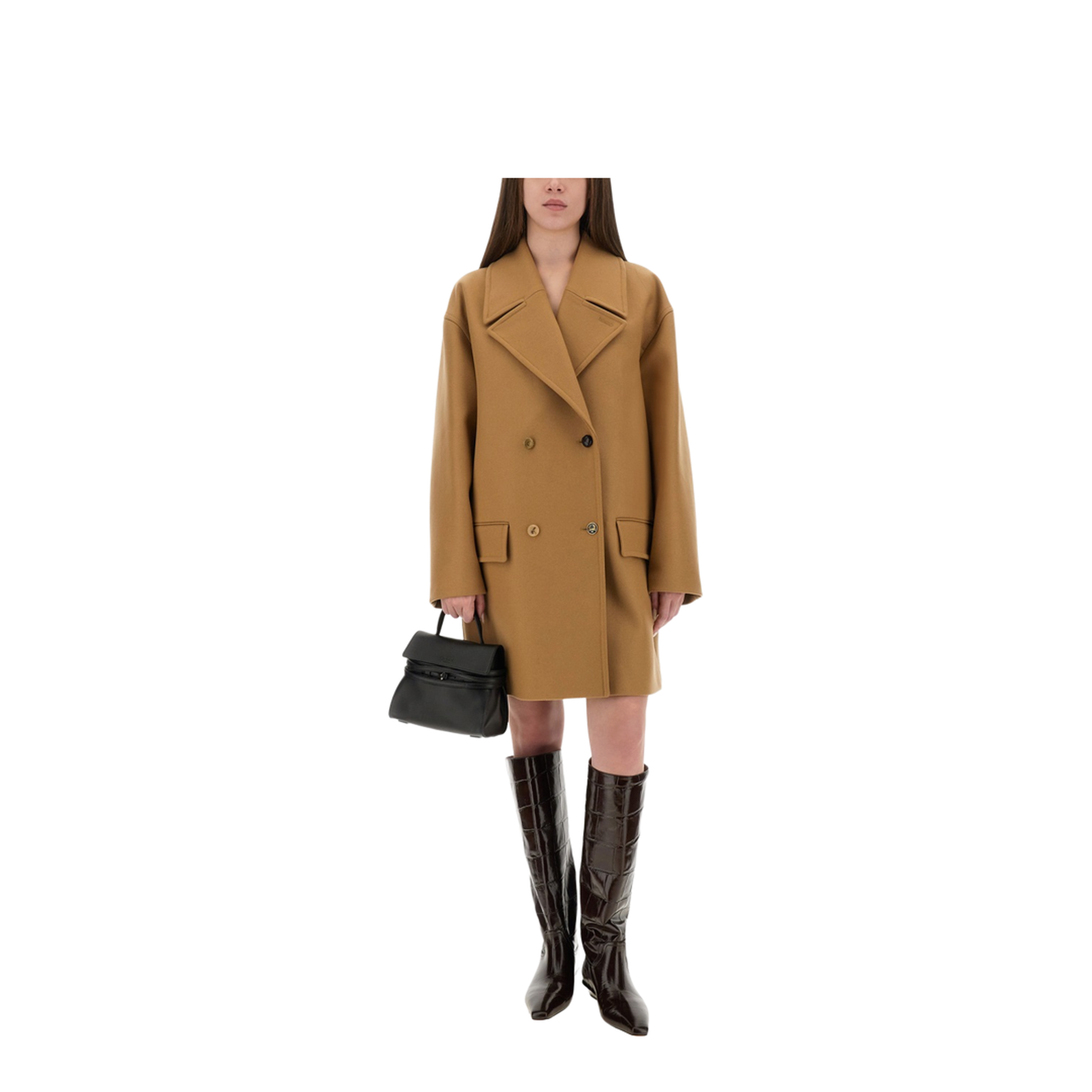 Double-Breasted Coat - Image 4