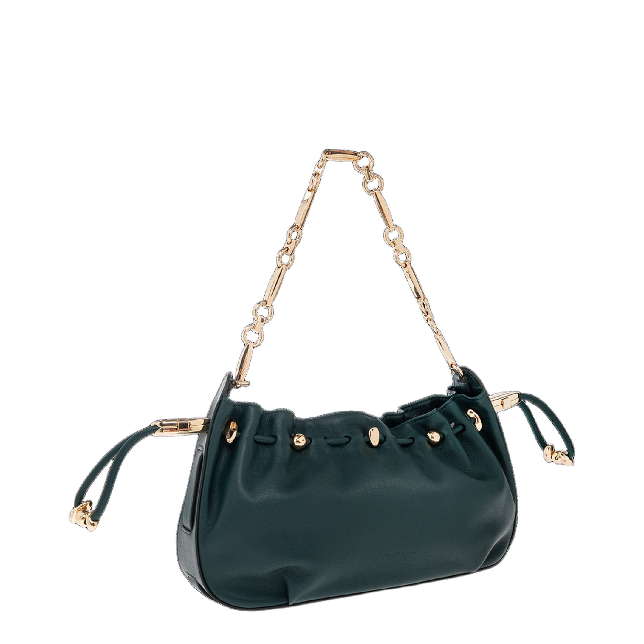 Halcyon Shoulder Bag Suede - Olive - Image 4