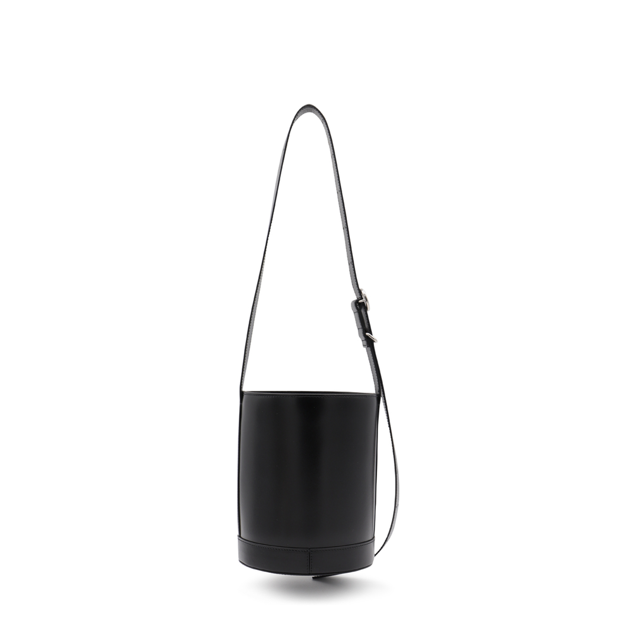 Cannolo Bucket Leather Shoulder Bag - Image 4