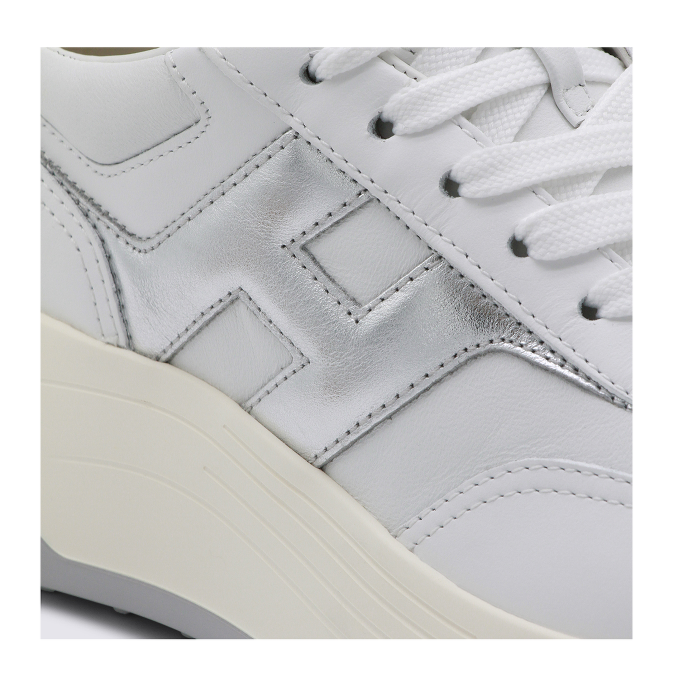Hi-Fi Leather Sneakers - Image 8