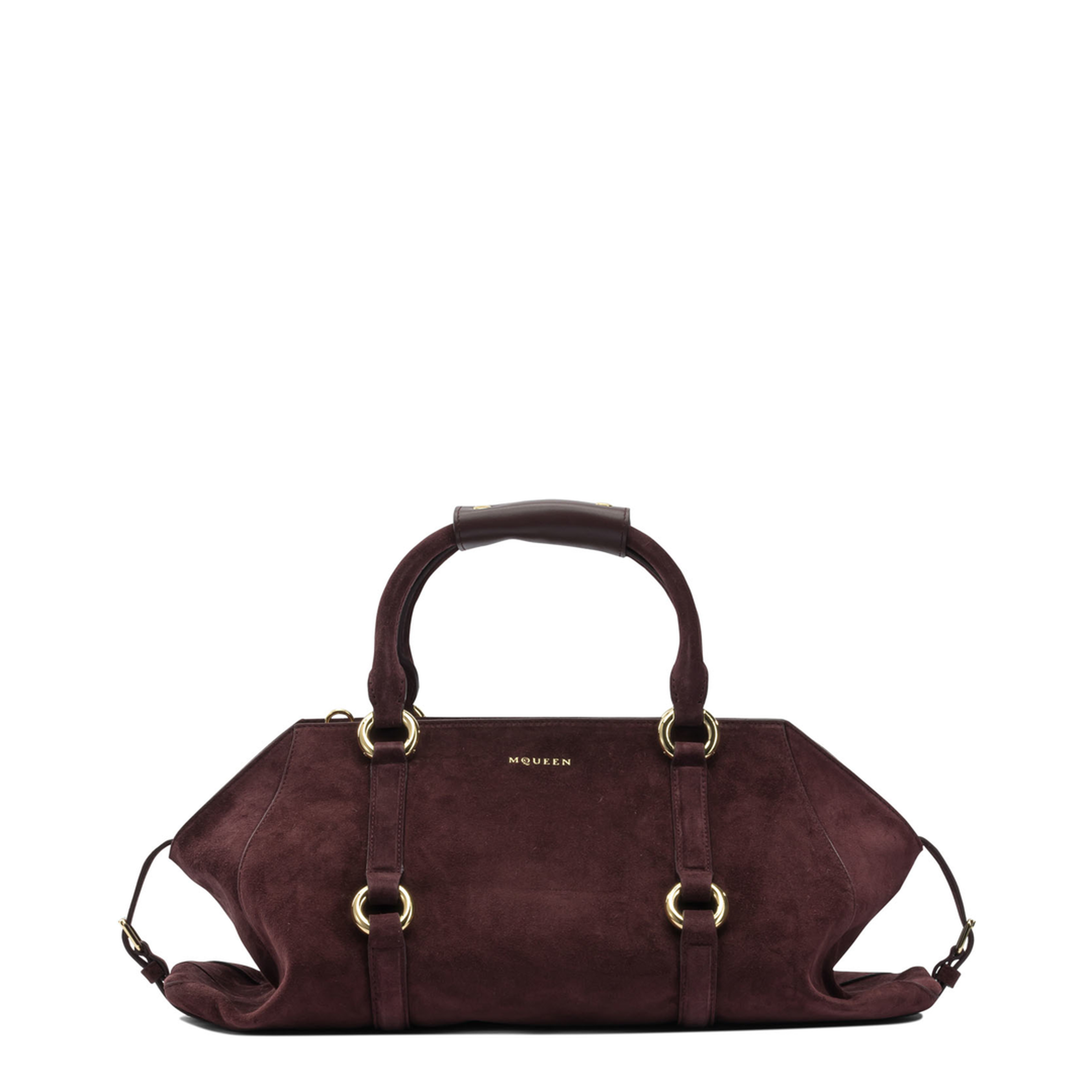 Farringdon Medium Calf Leather Handbag - Burgundy - Image 1
