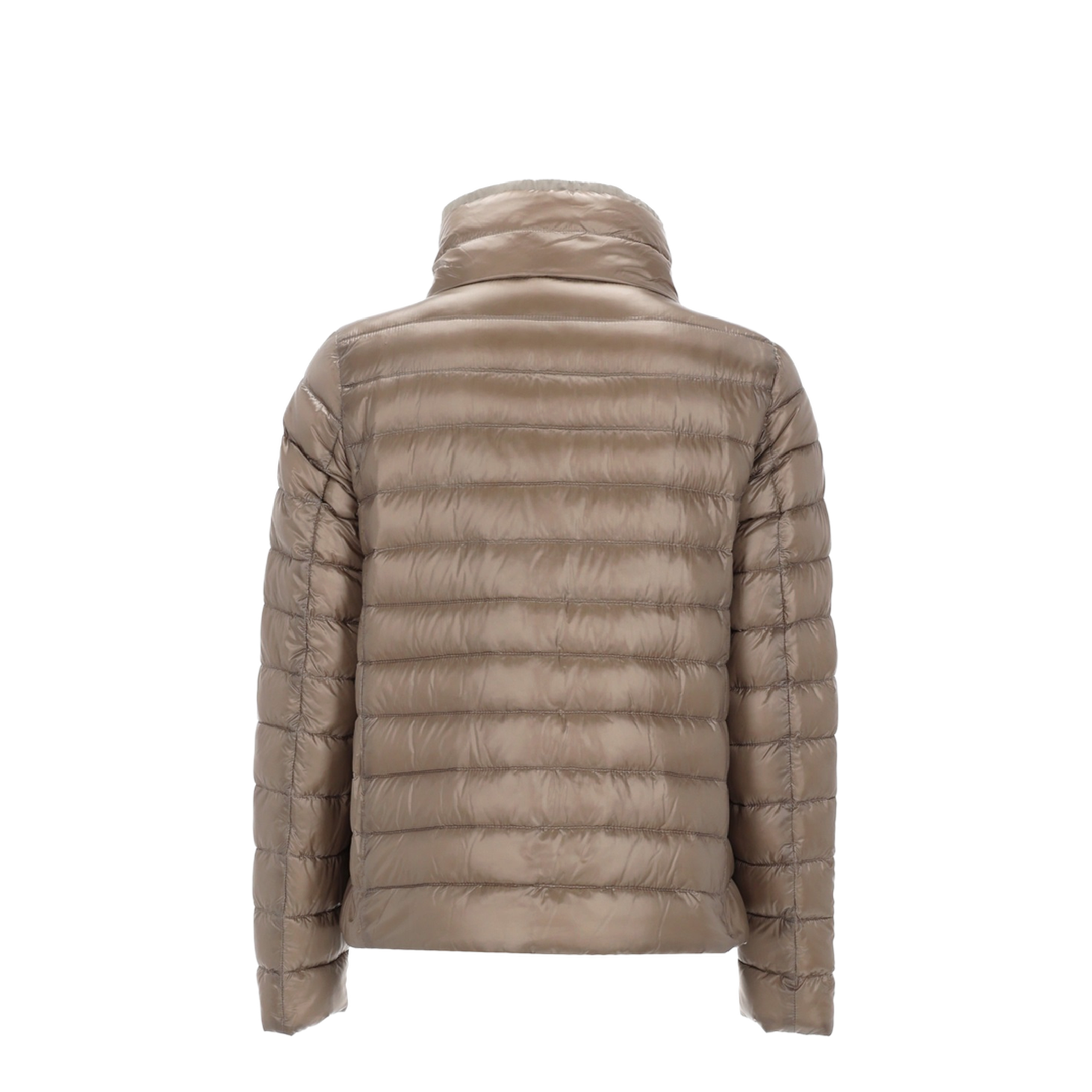 Reversible Puffer Jacket With High Collar - Image 2