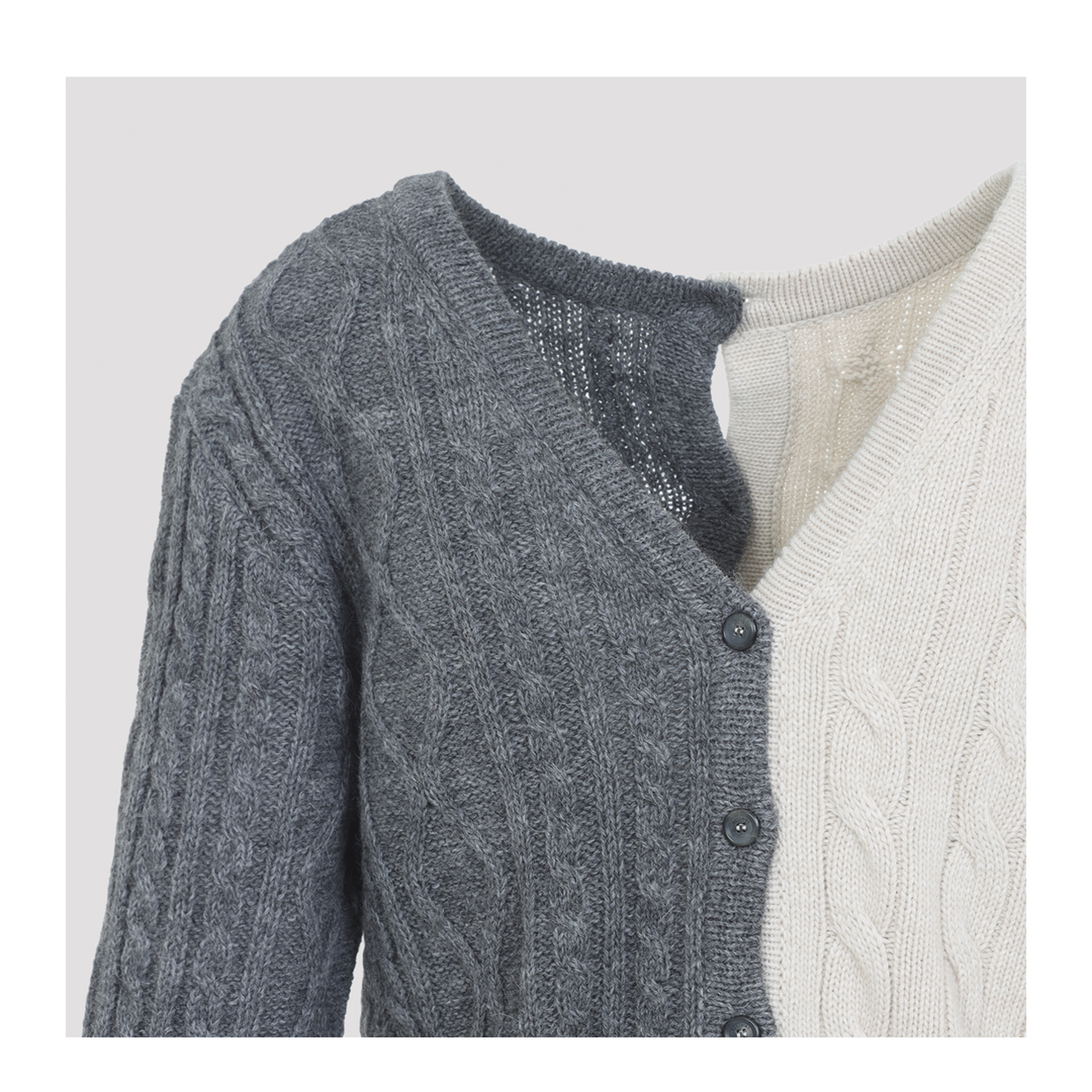 Bicolor Cardigan - Image 6