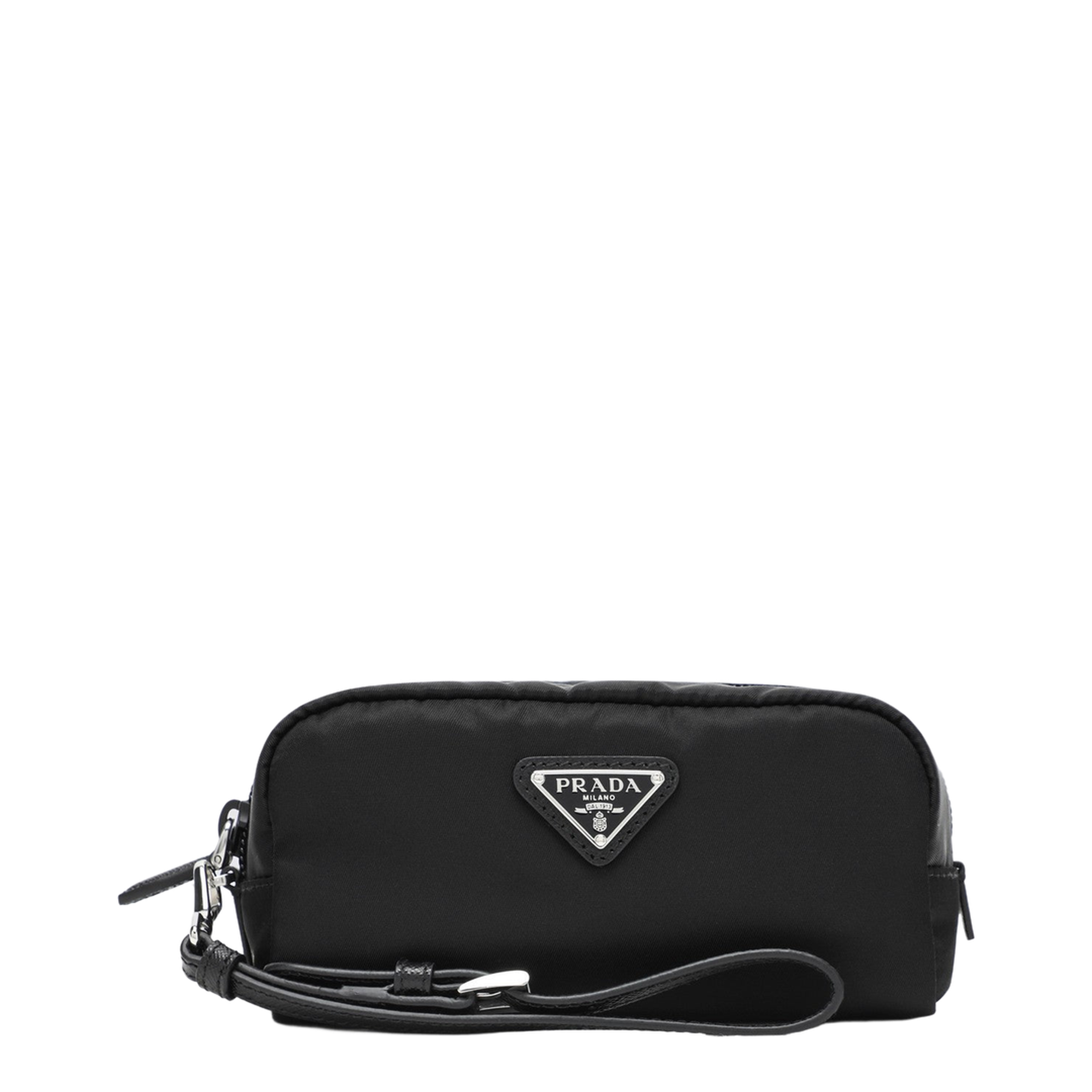 Black Re-Nylon Pouch - Image 1