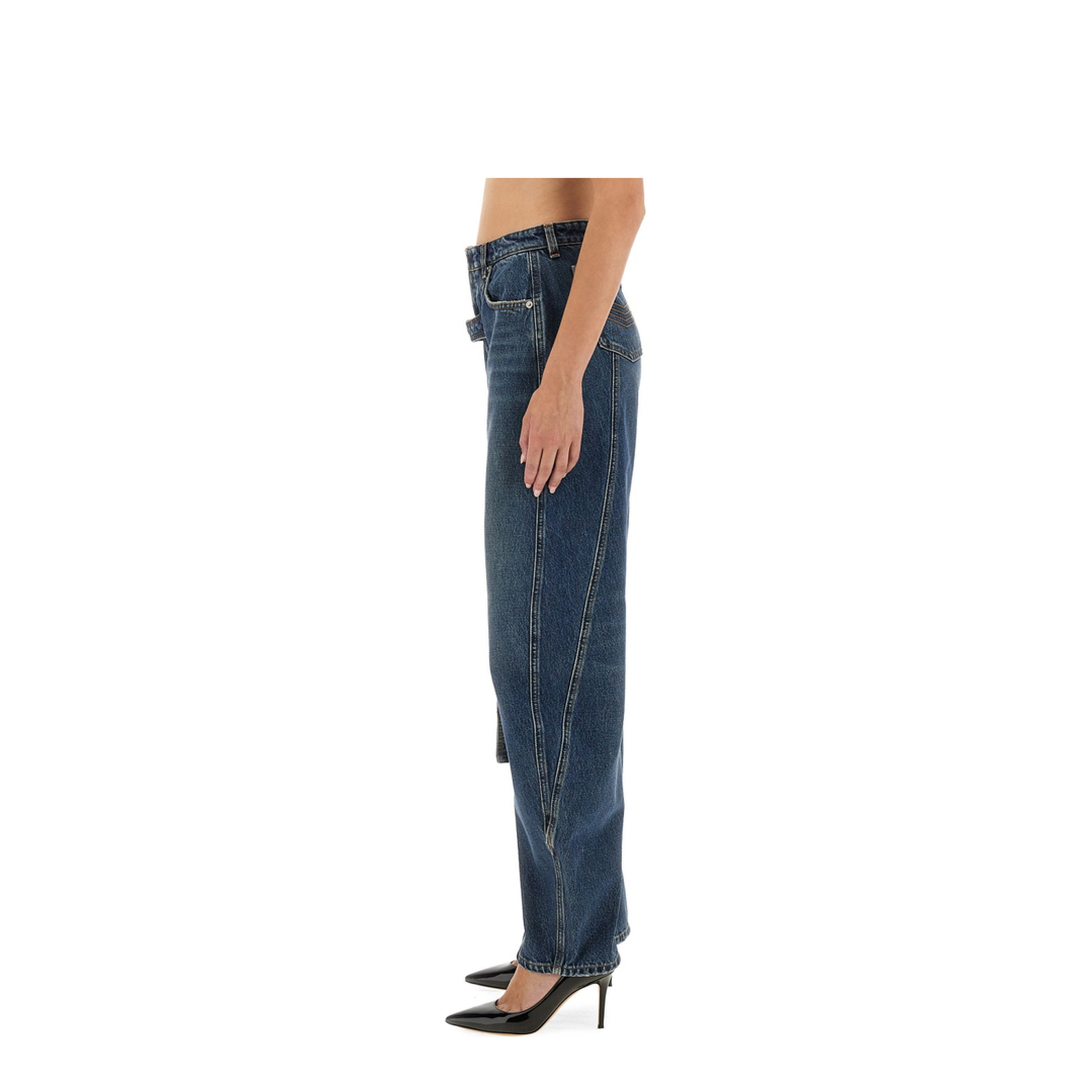 LOW-RISE JEANS - Image 4