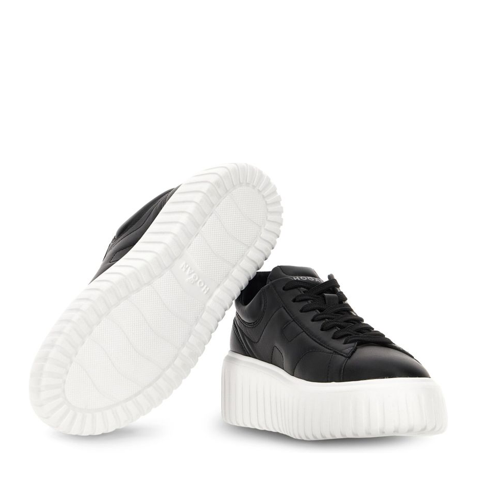 H-Stripes Sneakers Black Silver - Image 4