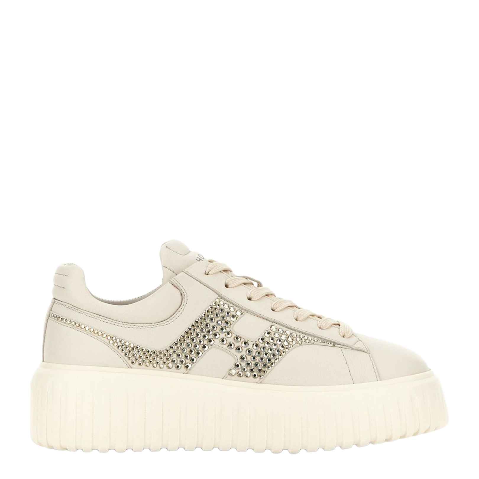 H-Stripes Sneakers Ivory Gold - Image 1