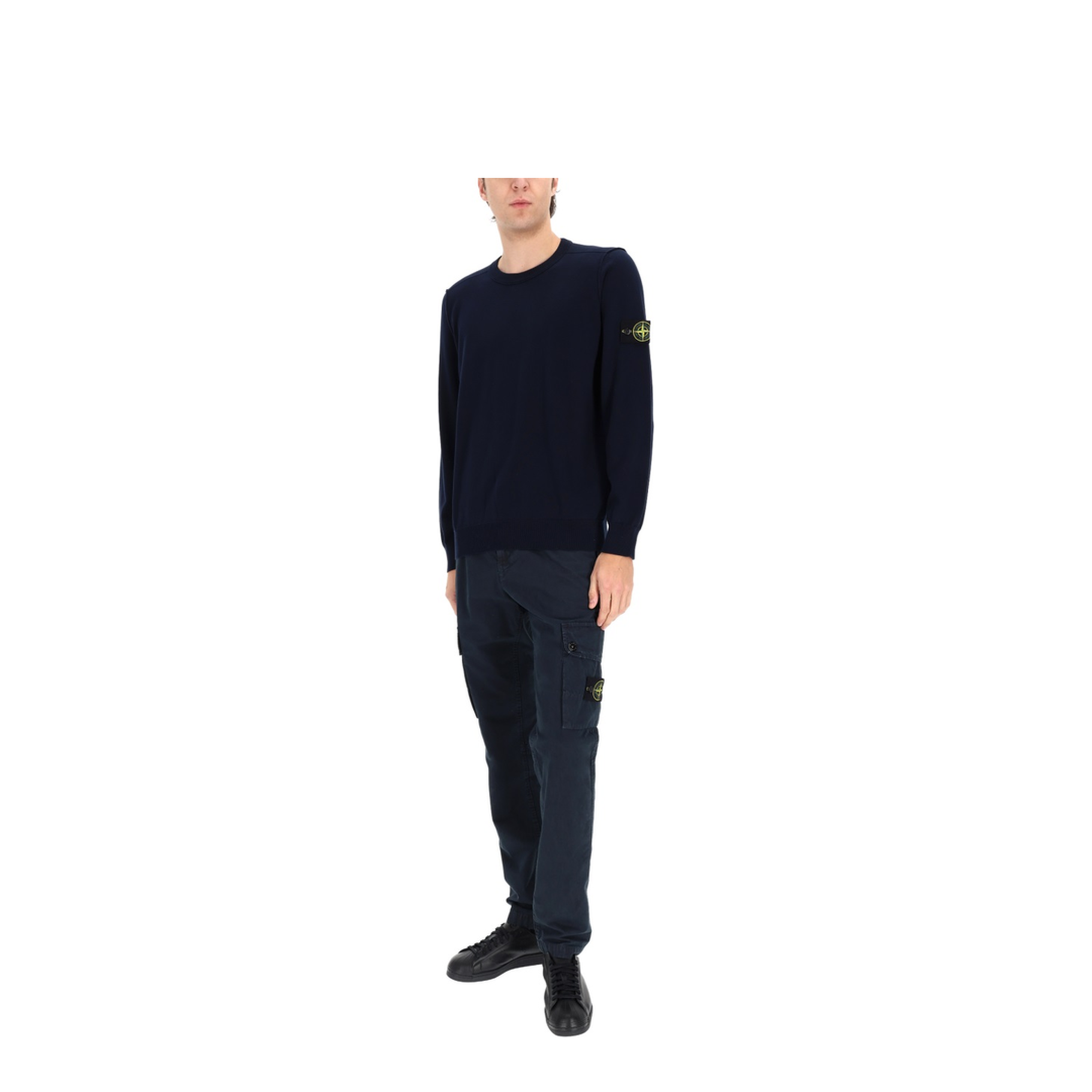 Cargo Pants With Logo Patch - Image 2