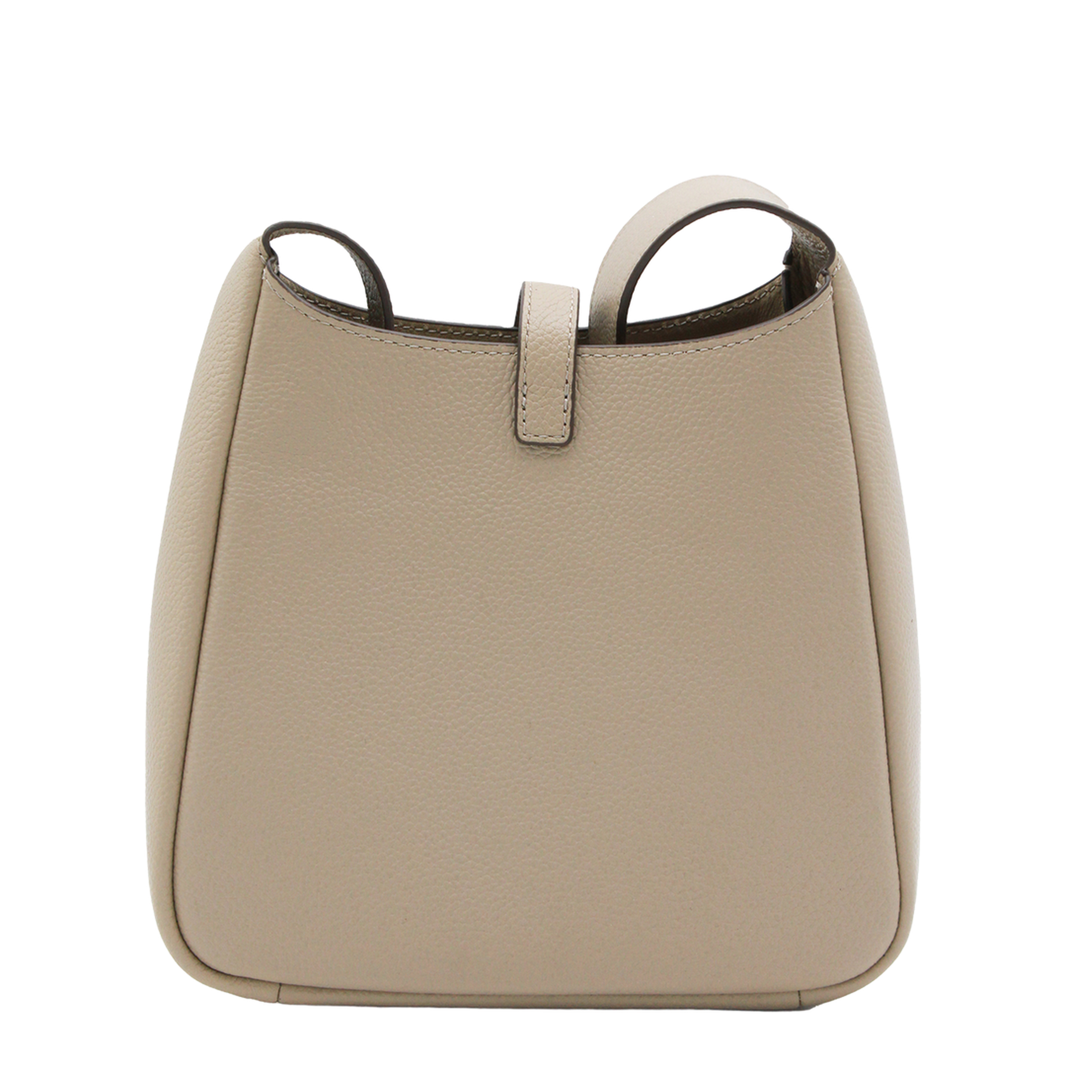Miller Swing Medium Pebbled Leather Crossbody Bag - Soft Cement - Image 5