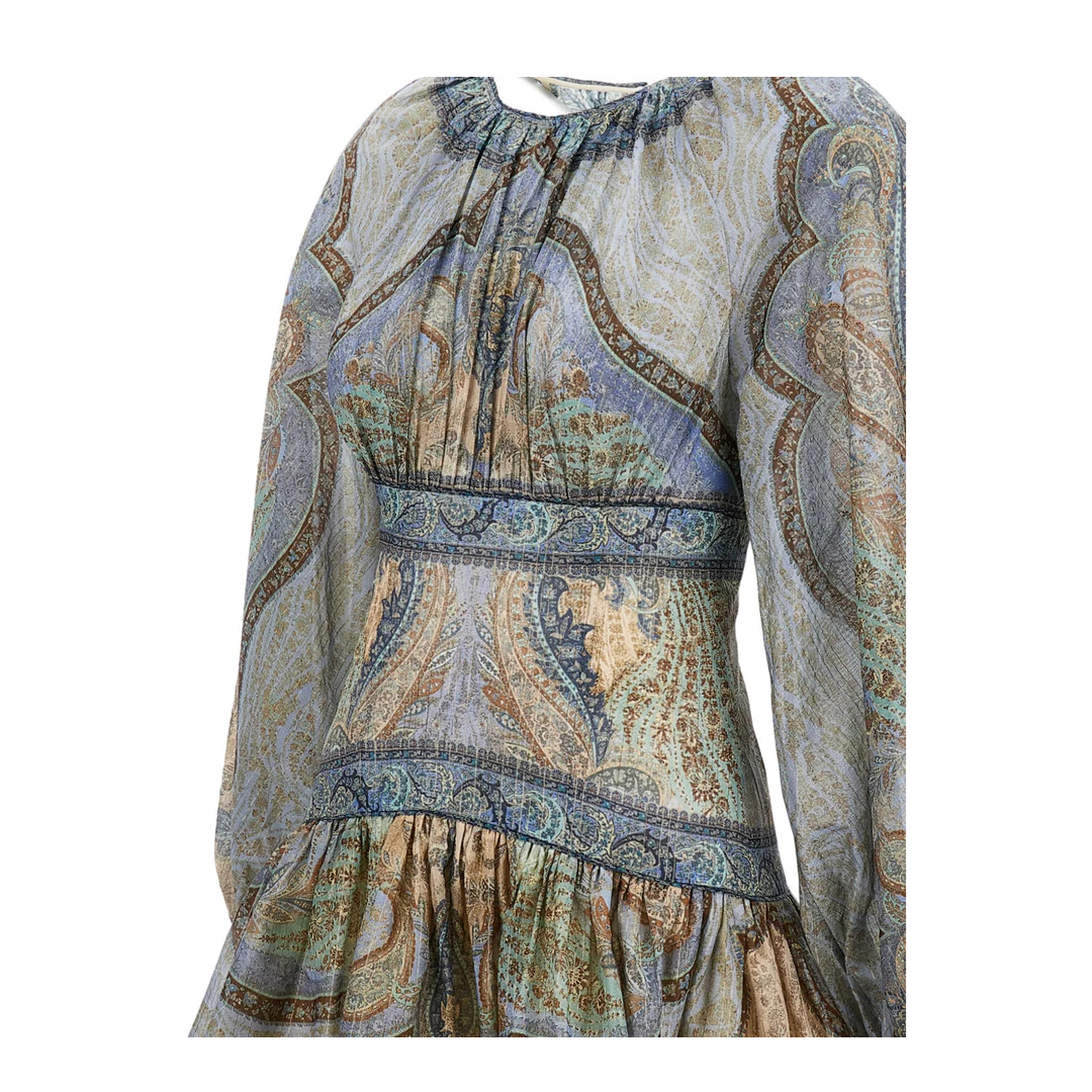 Wanderlust Cotton Silk Mini Dress - Image 3