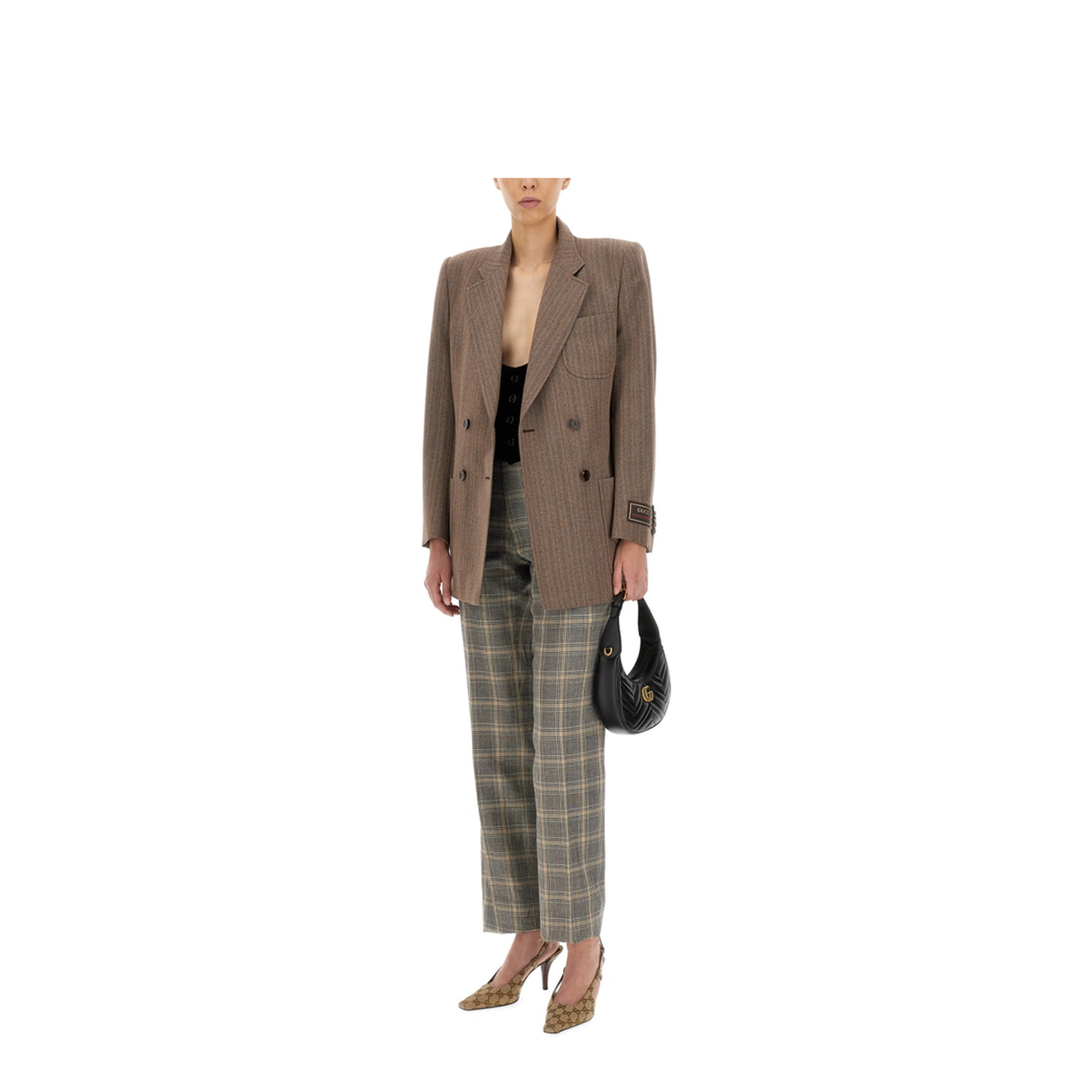 Herringbone Wool Jacket - Image 2