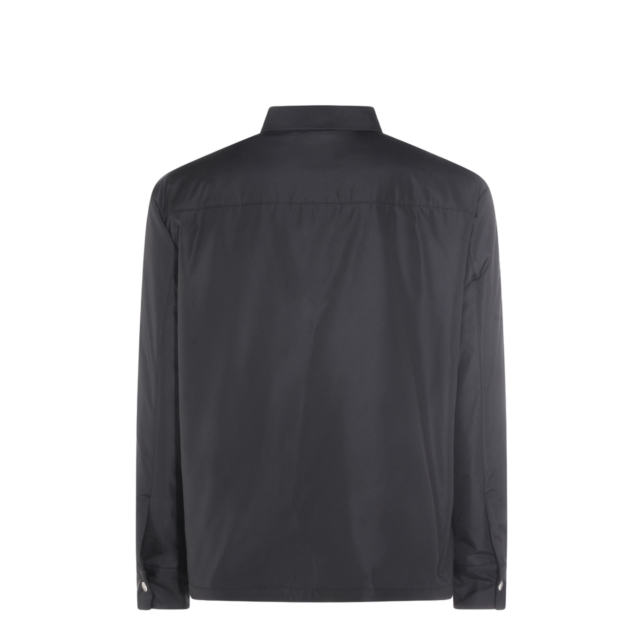 Men's Classic-Collar Jacket Black - Image 4