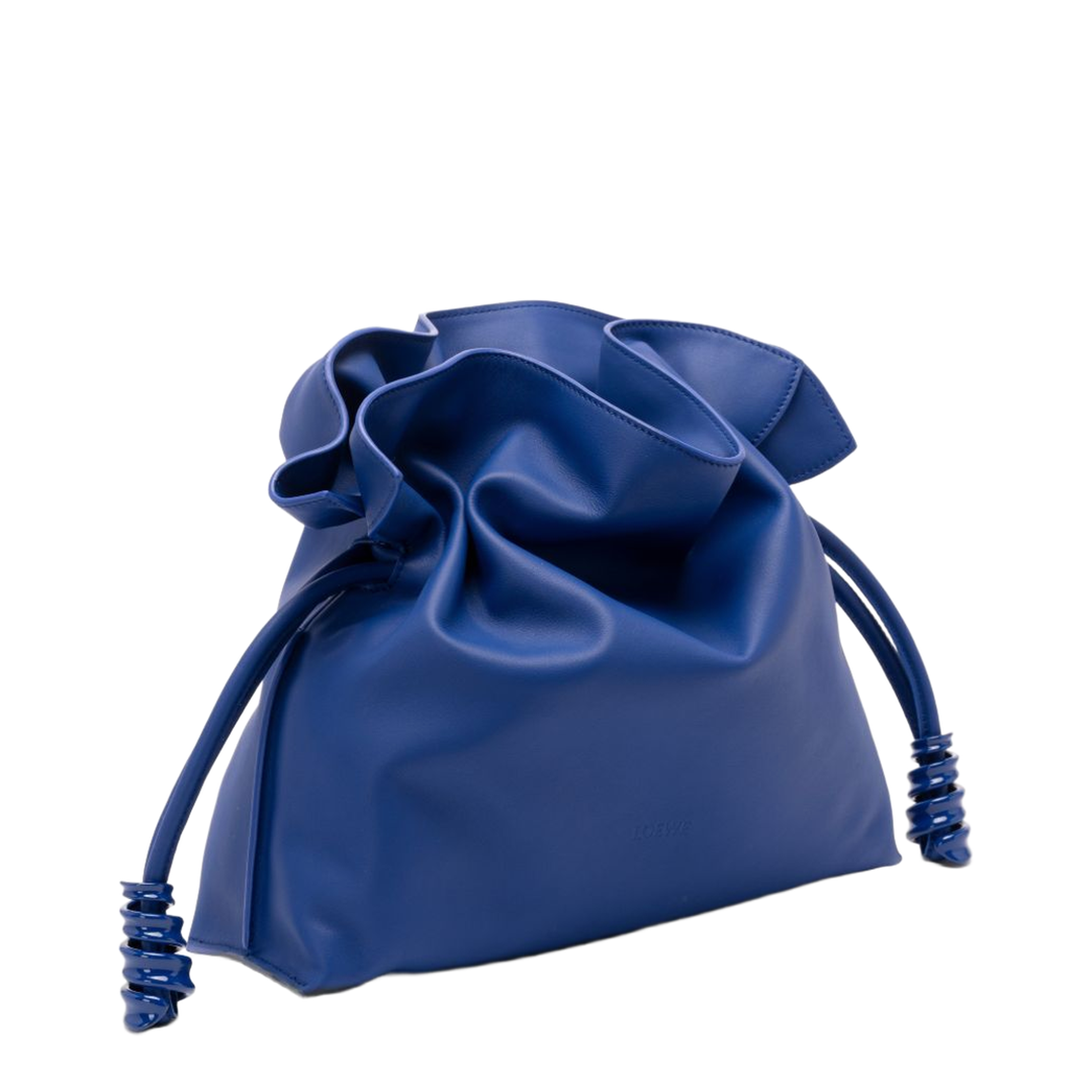 Flamenco Medium Calfskin Clutch - Stellar Blue - Image 4