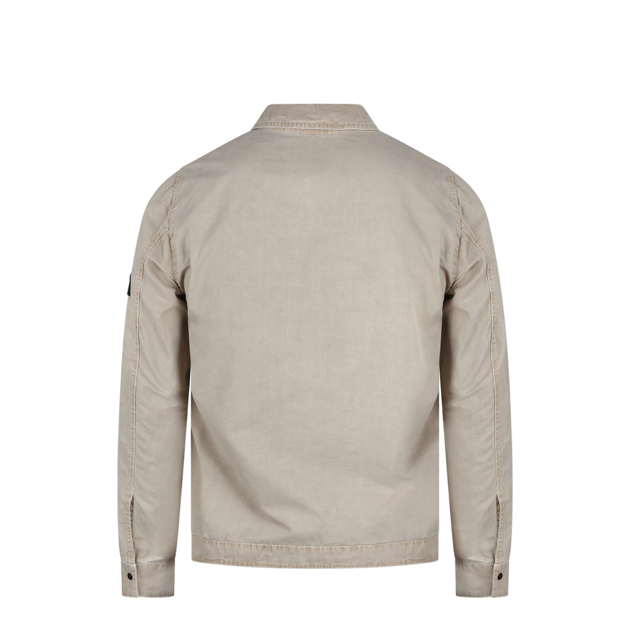 Brushed Organic Cotton Canvas Overshirt - Image 4