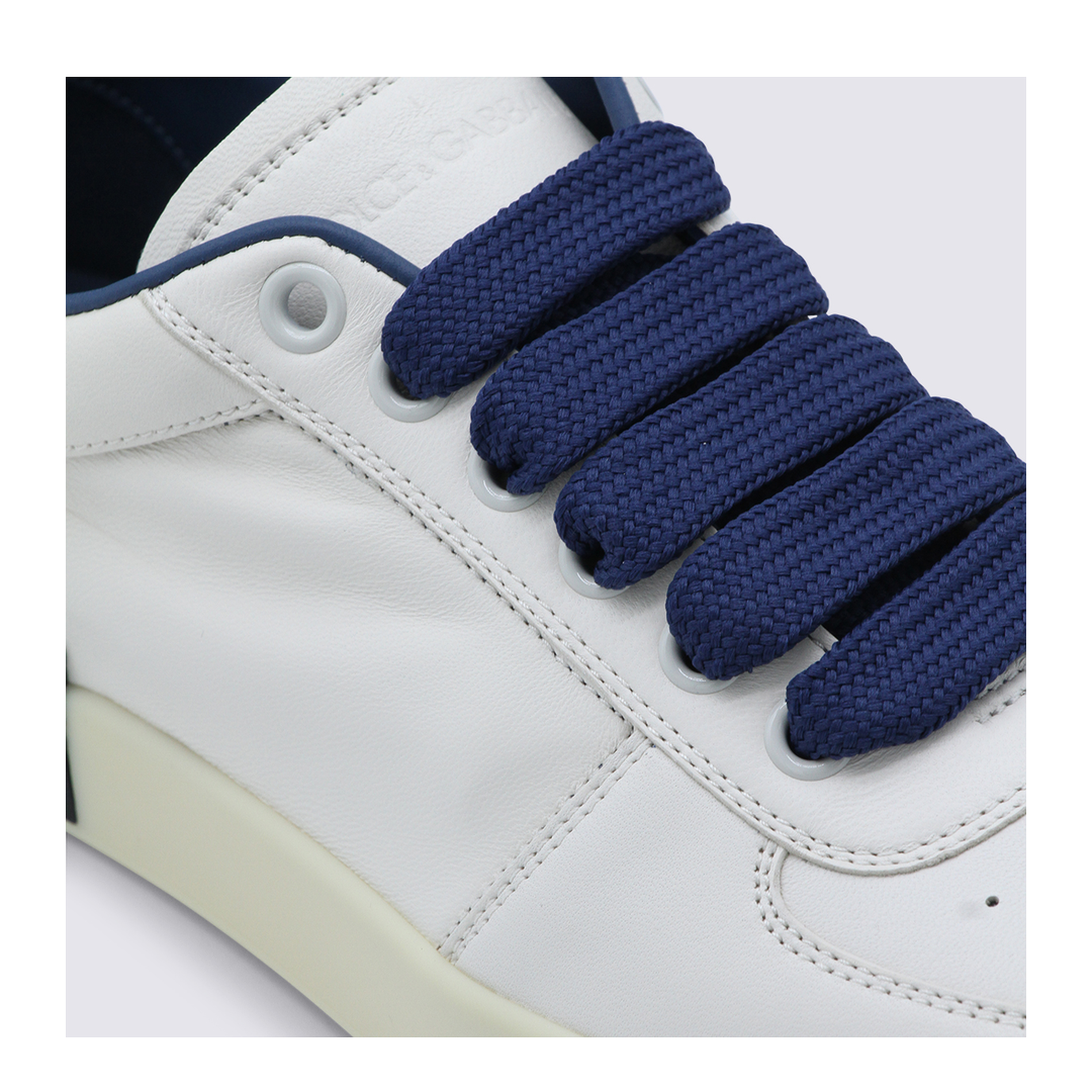 Portofino Sneakers White Denim Blue - Image 8