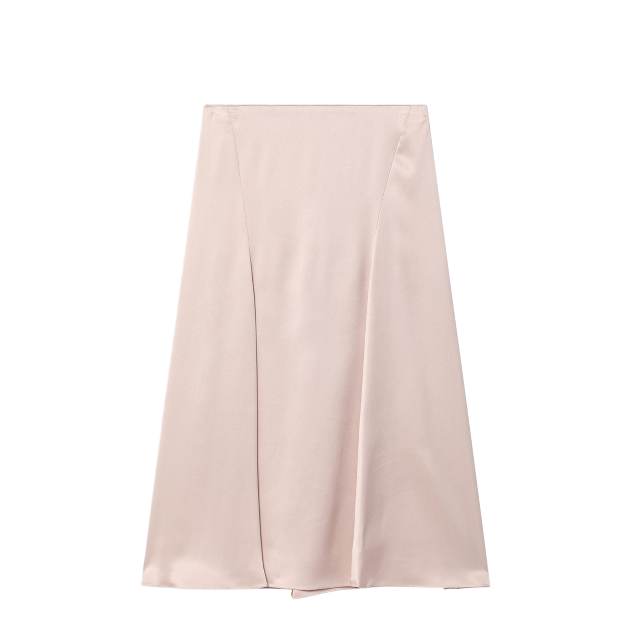 Champagne Silk Skirt - Image 1