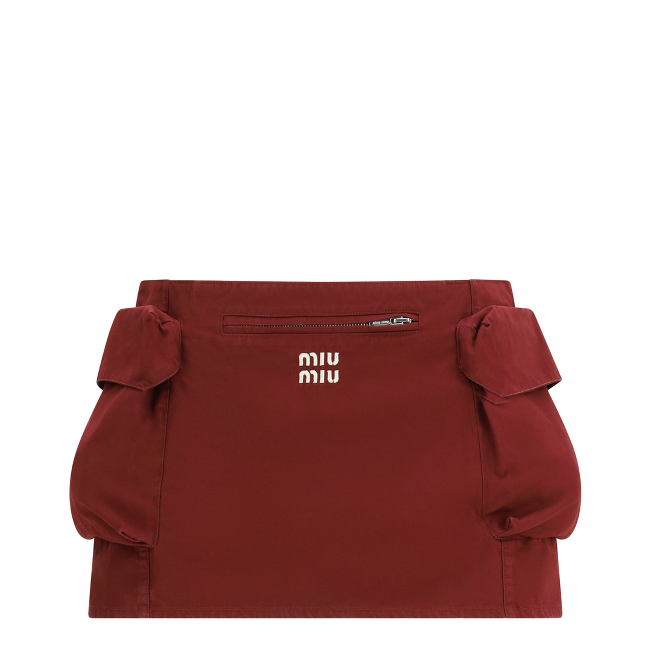 Cotton Mini Skirt - Image 1